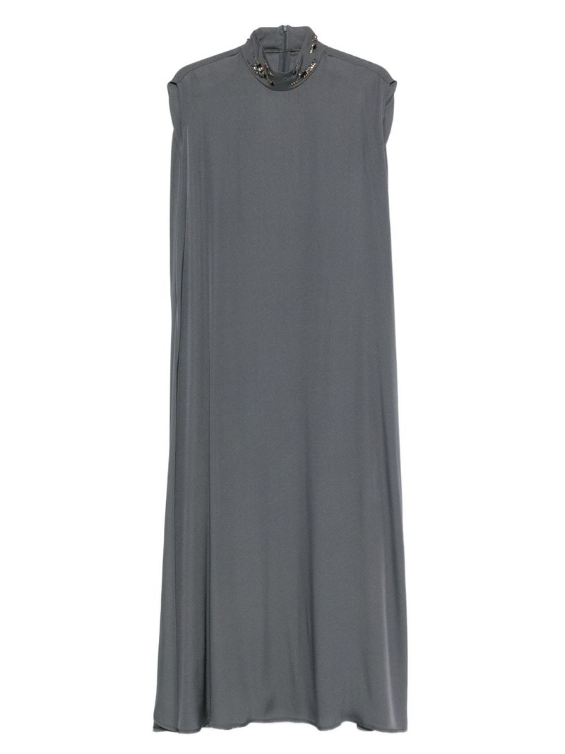 embellished high-neck dress 1