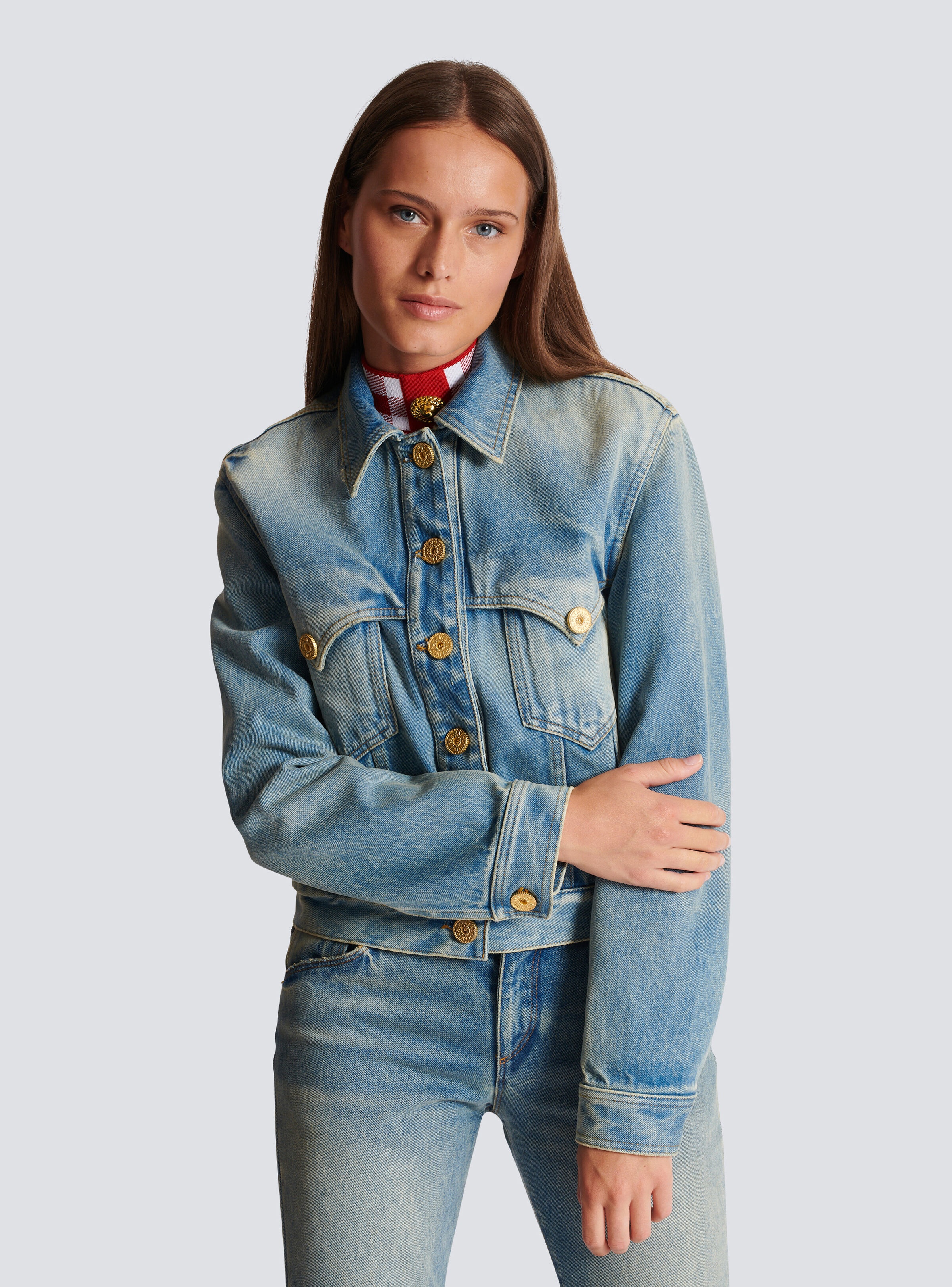 Vintage denim jacket - 7