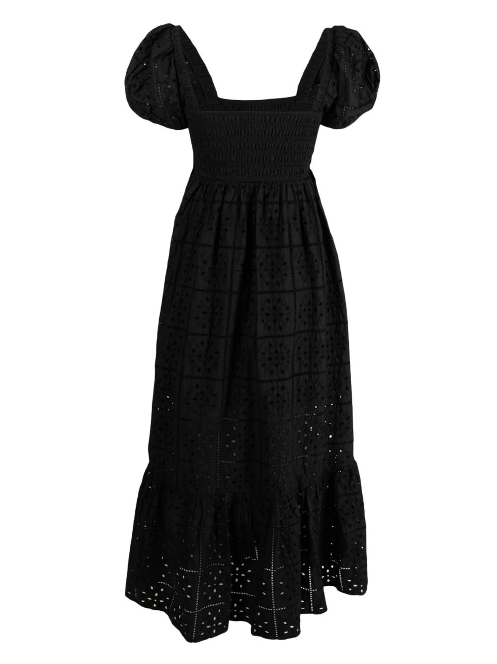 Broderie Anglaise Maxi Dress - 5