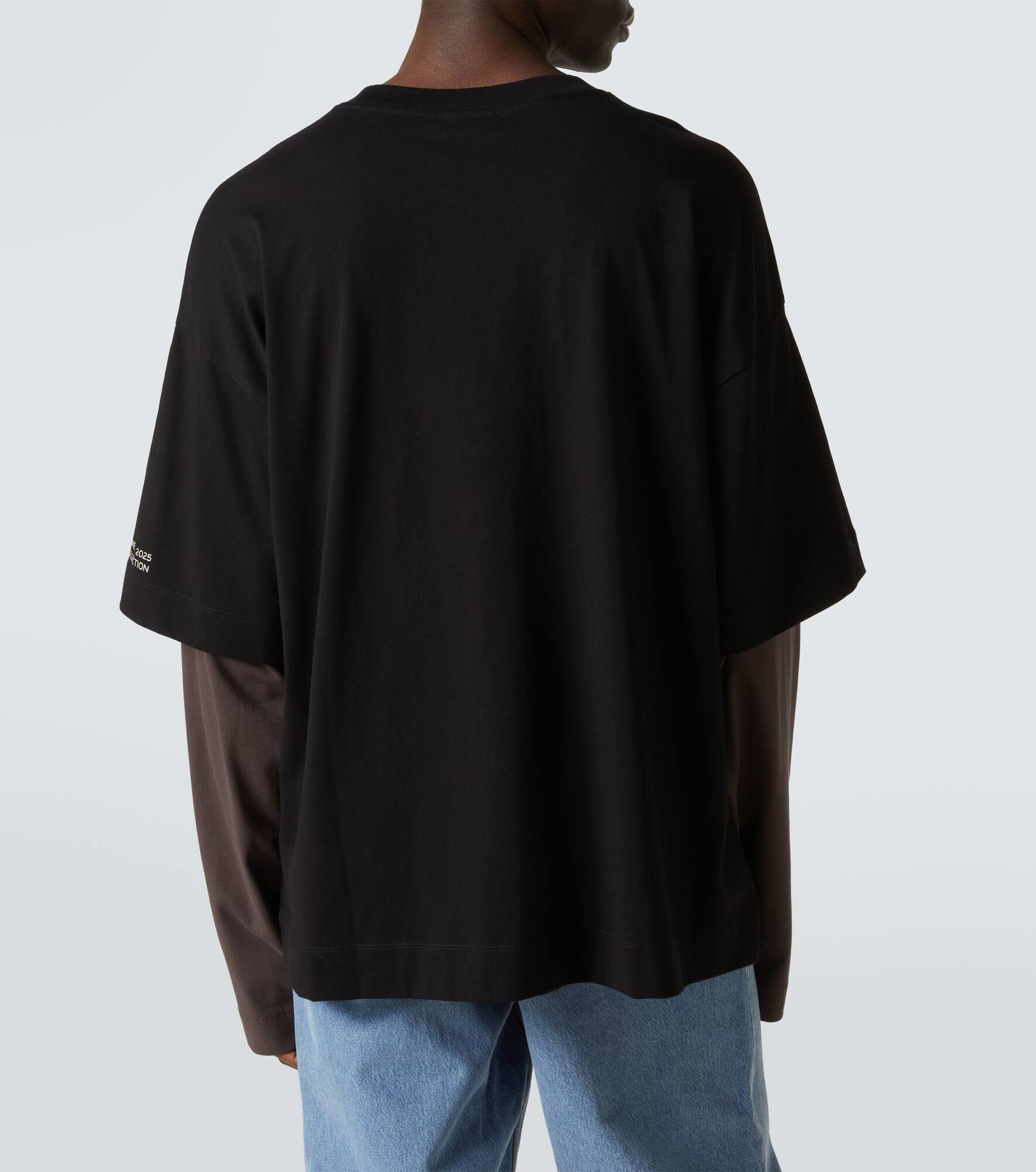 Logo cotton jersey T-shirt - 4
