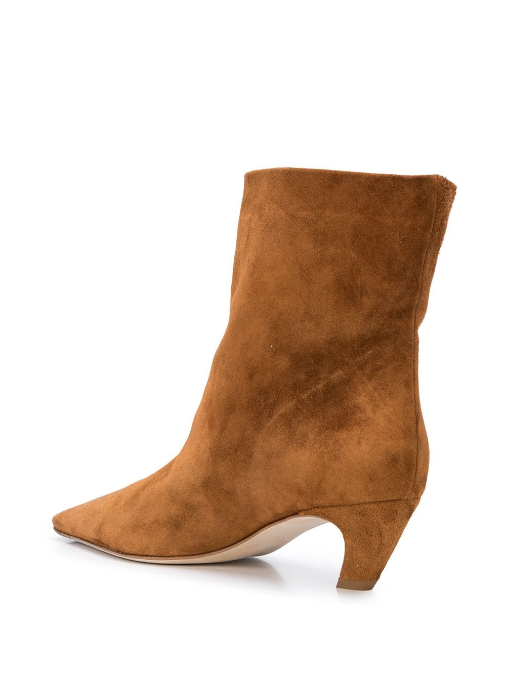 pointed ankle length boots - 3