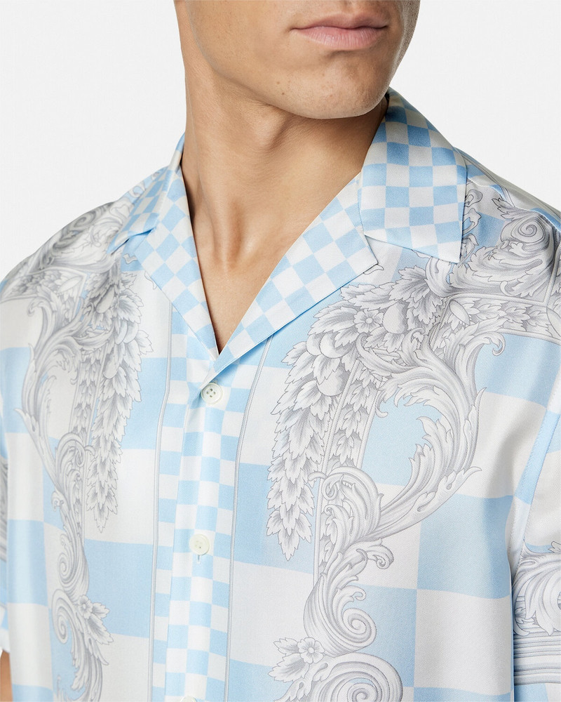 Medusa Contrasto Silk Shirt 3