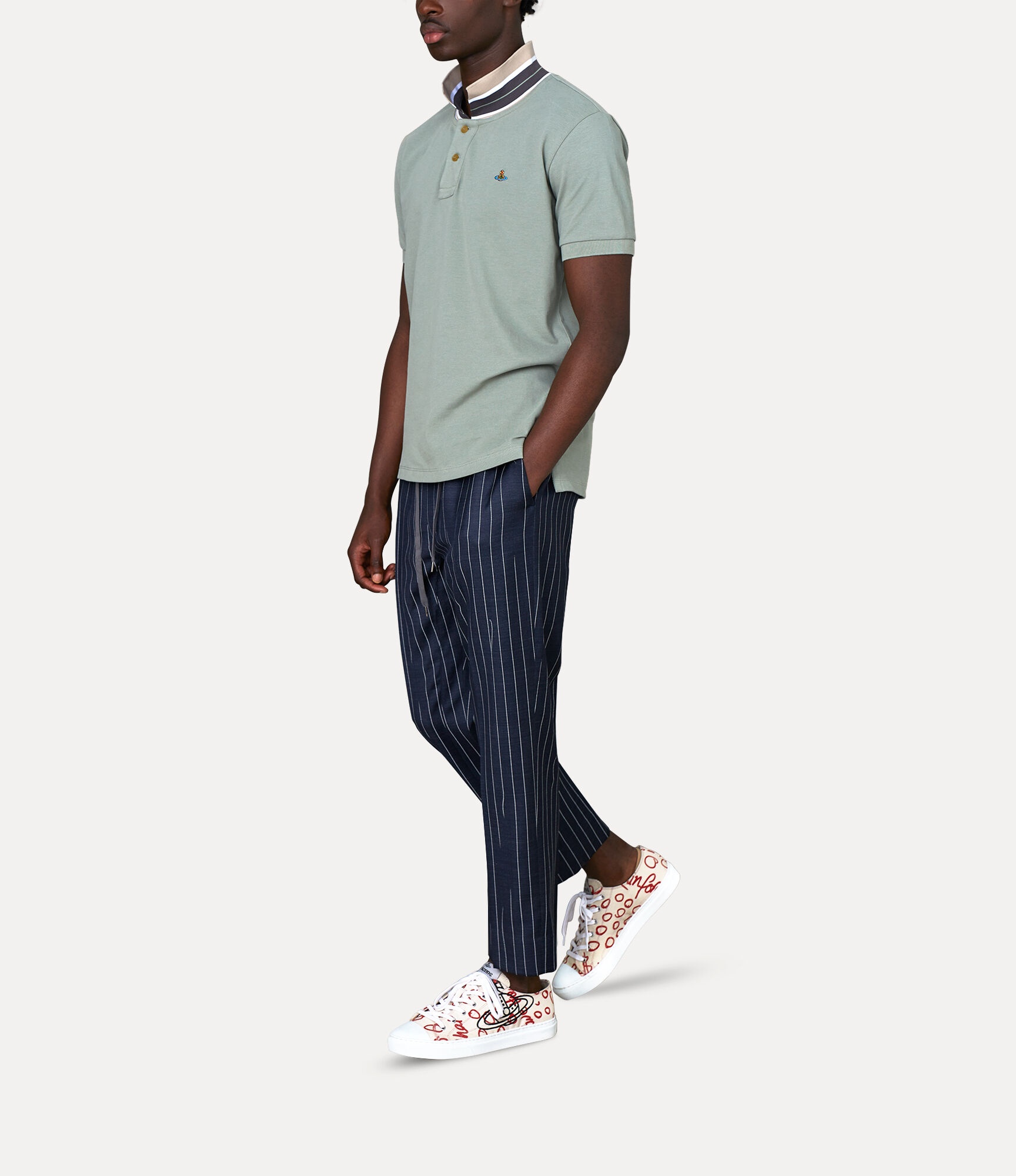 ELASTICATED GEORGE TROUSERS - 2