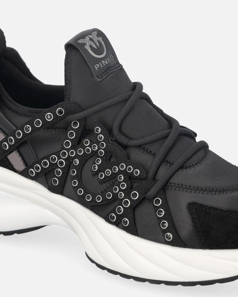 ARIEL SNEAKERS WITH LACES AND RHINESTONES 4