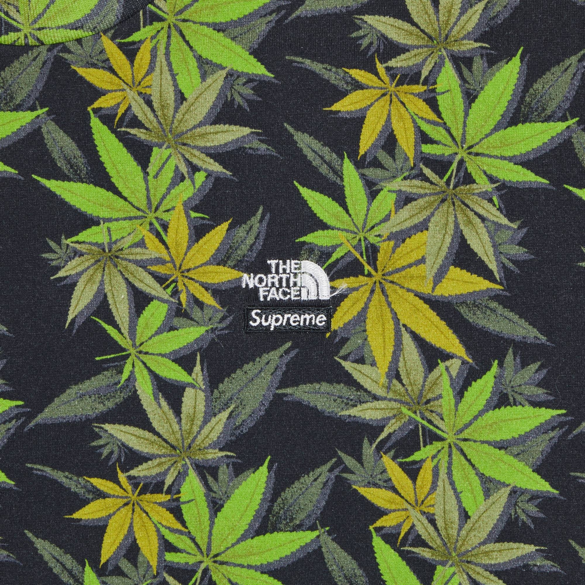 Supreme x The North Face Leaf Short-Sleeve Top 'Black' - 3