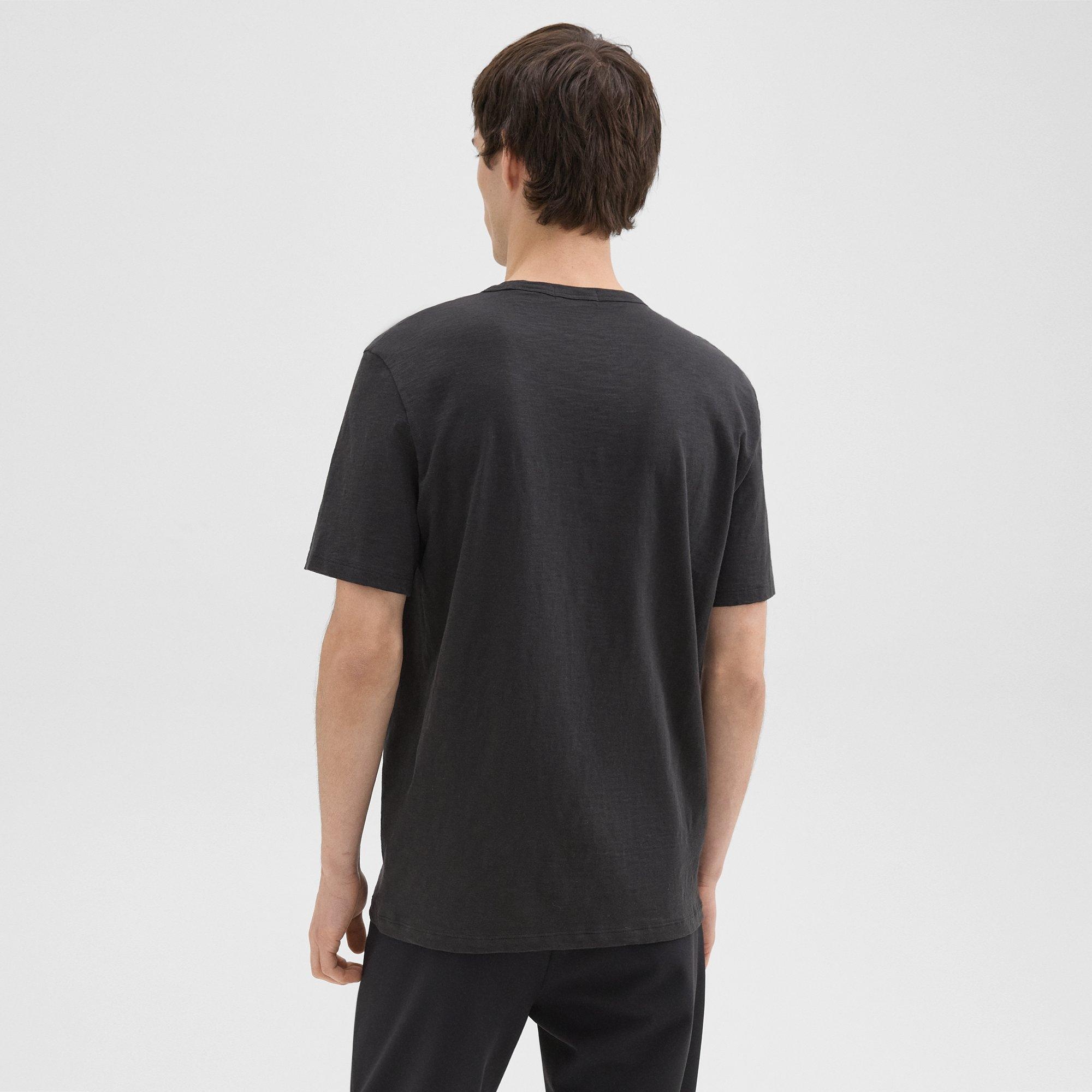 Essential Tee in Cosmos Slub Cotton - 4