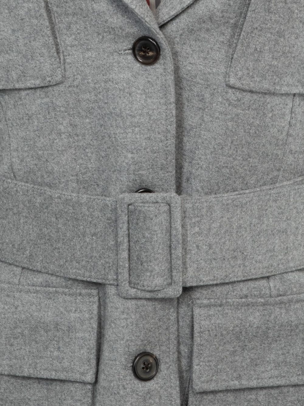 wool military jacket - 3