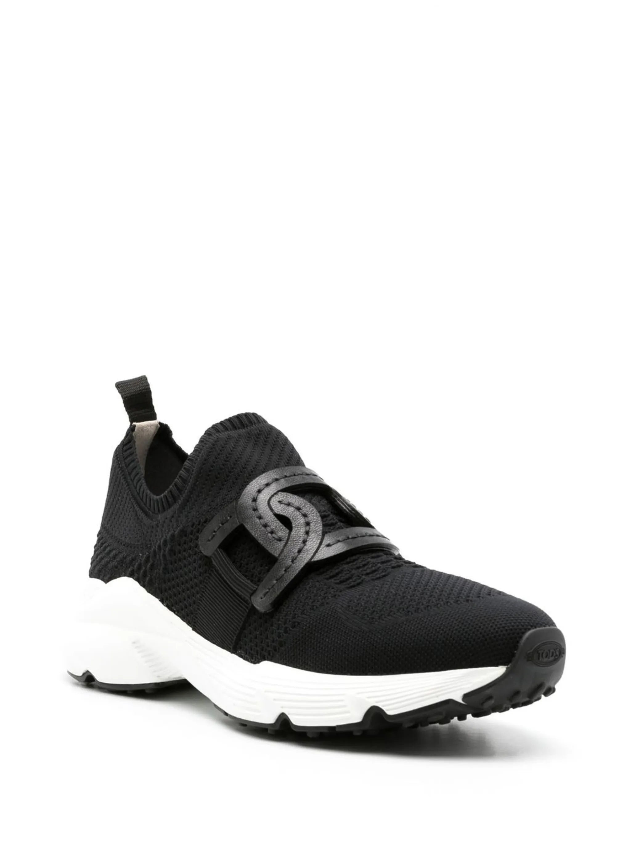 Chain-link Detail Slip-on Sneakers - 4