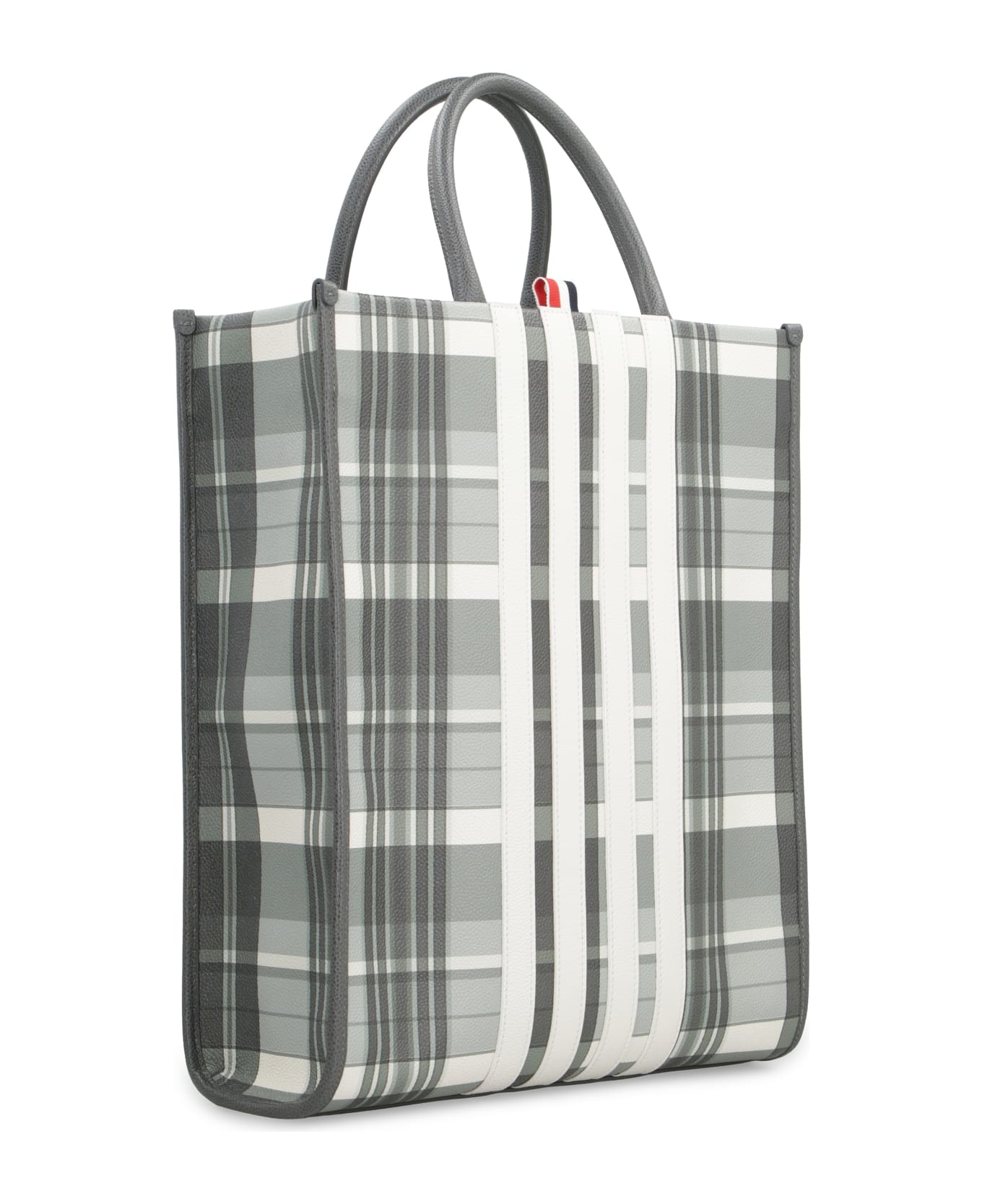 Vertical Leather Tote - 2