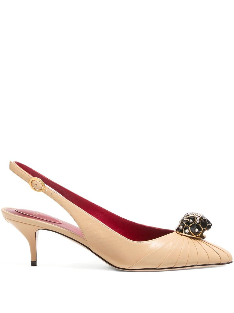 55mm Panthea pleated pumps 1