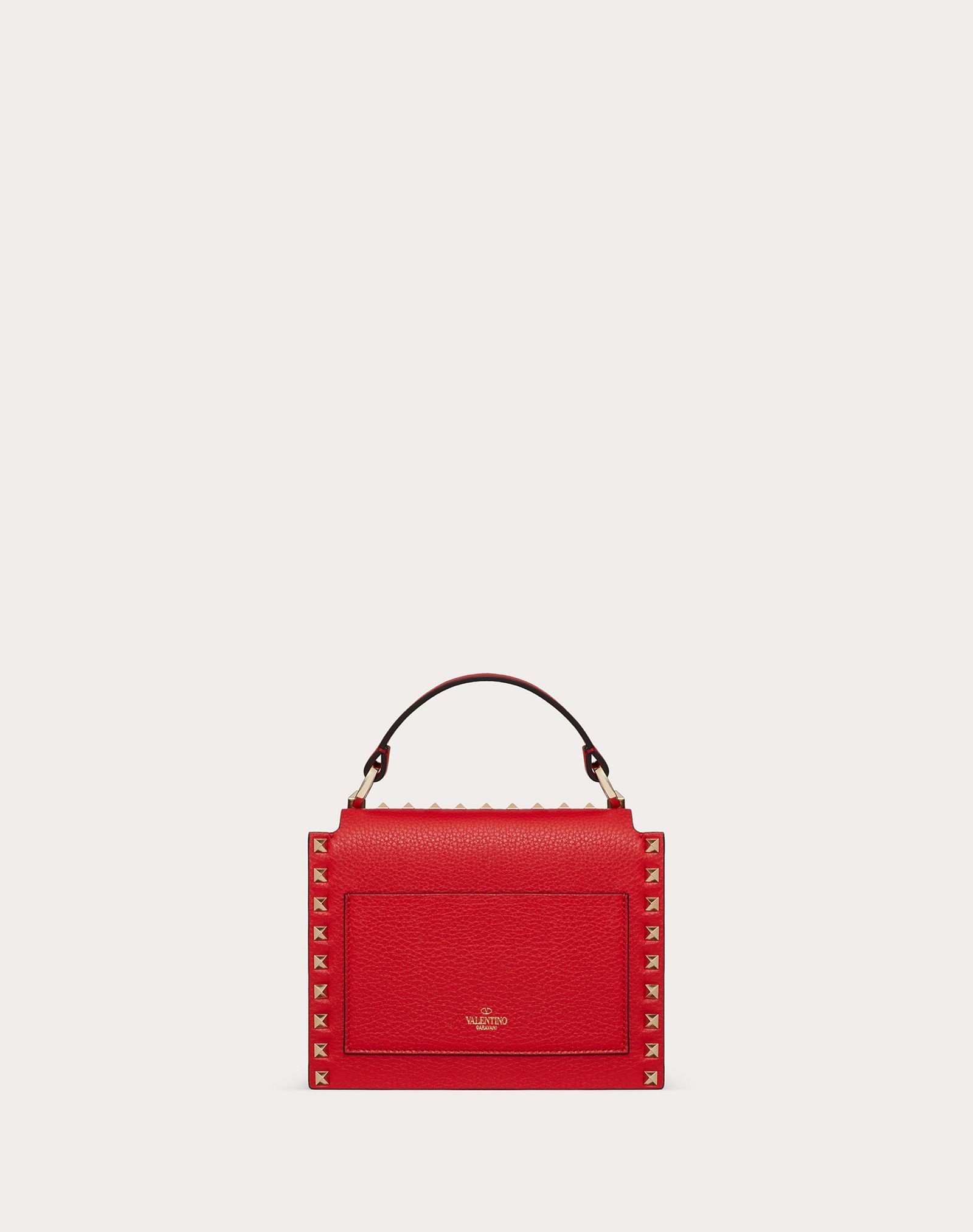 Rockstud Grainy Calfskin Handbag - 3