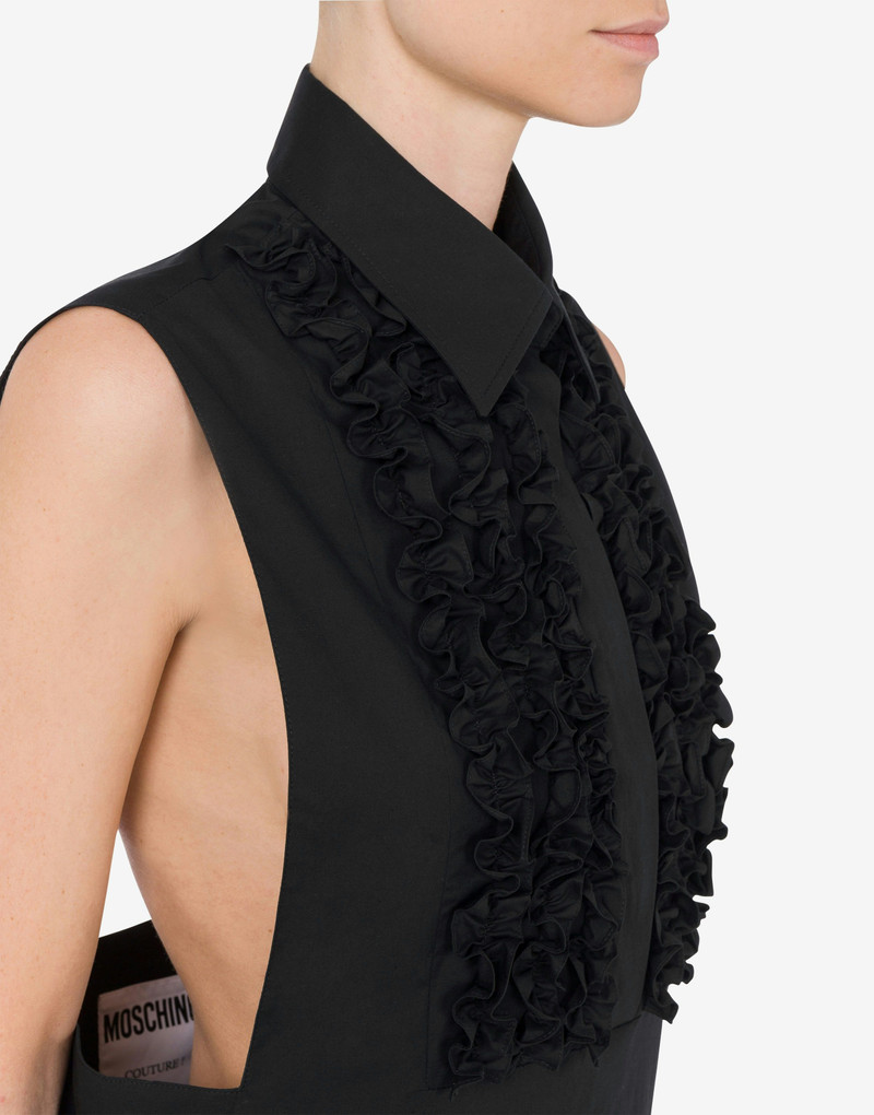 STRETCH POPLIN COTTON DRESS 4