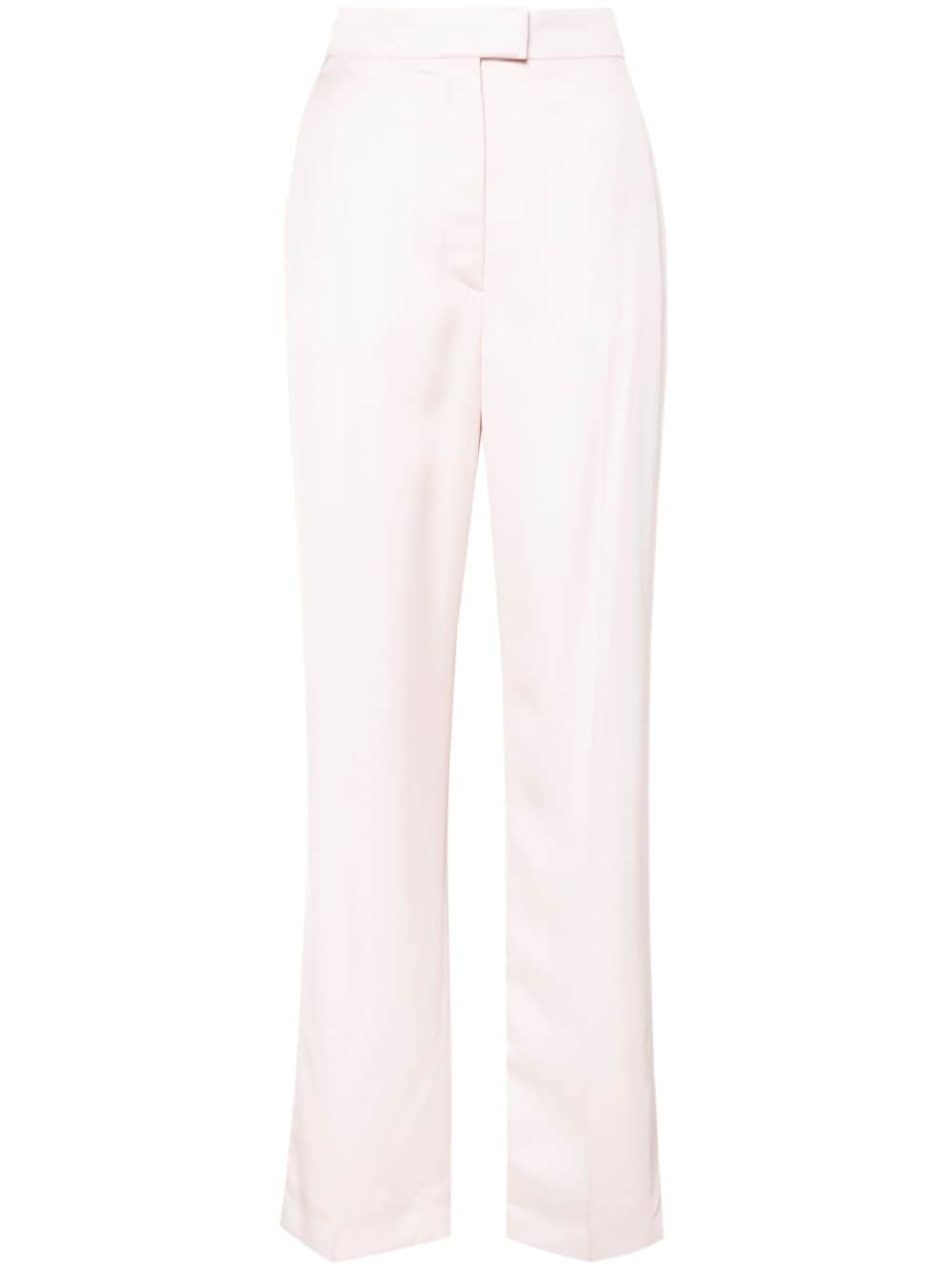 straight-leg tailored trousers - 1