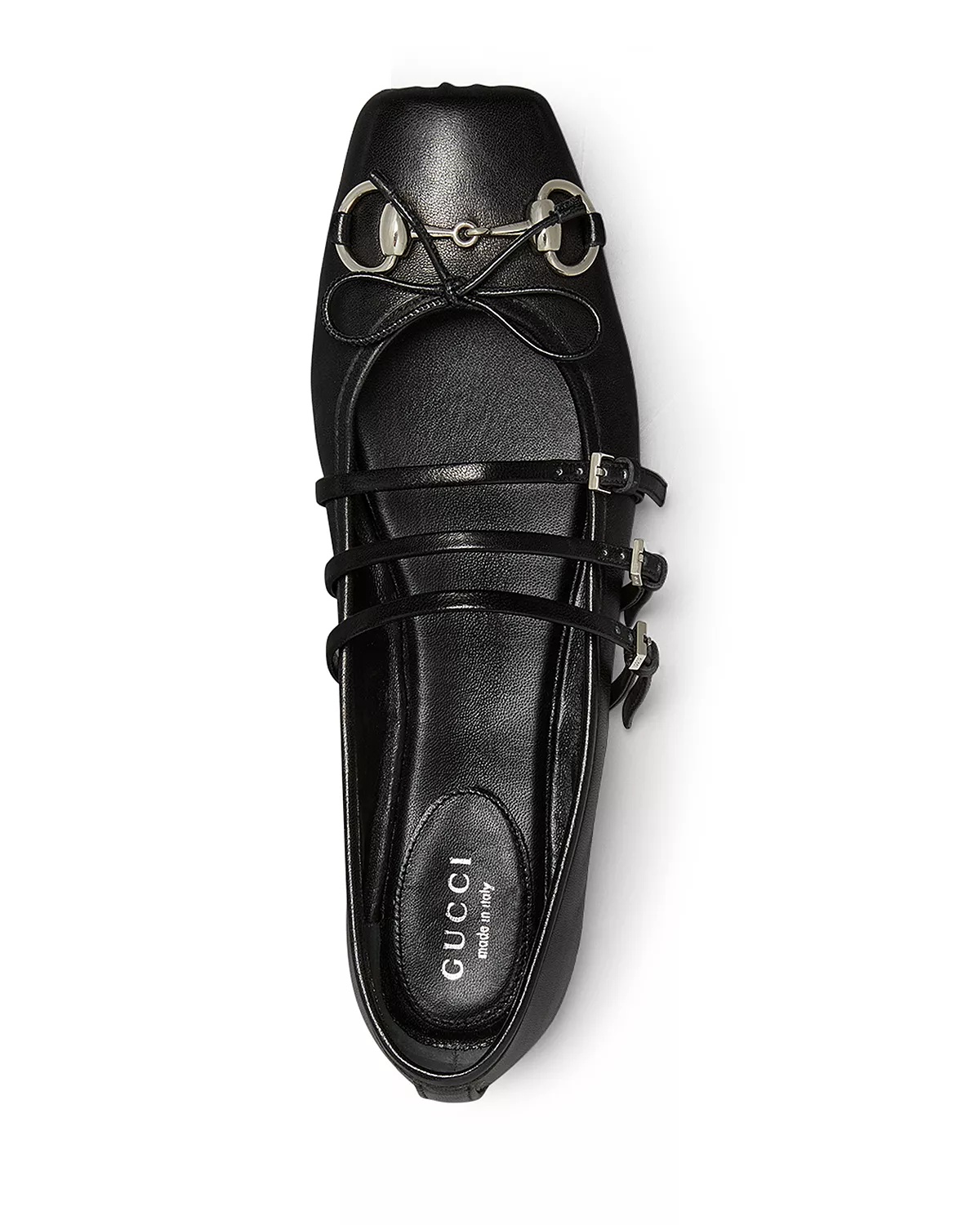 Women's Horsebit Buckled Flats - 3