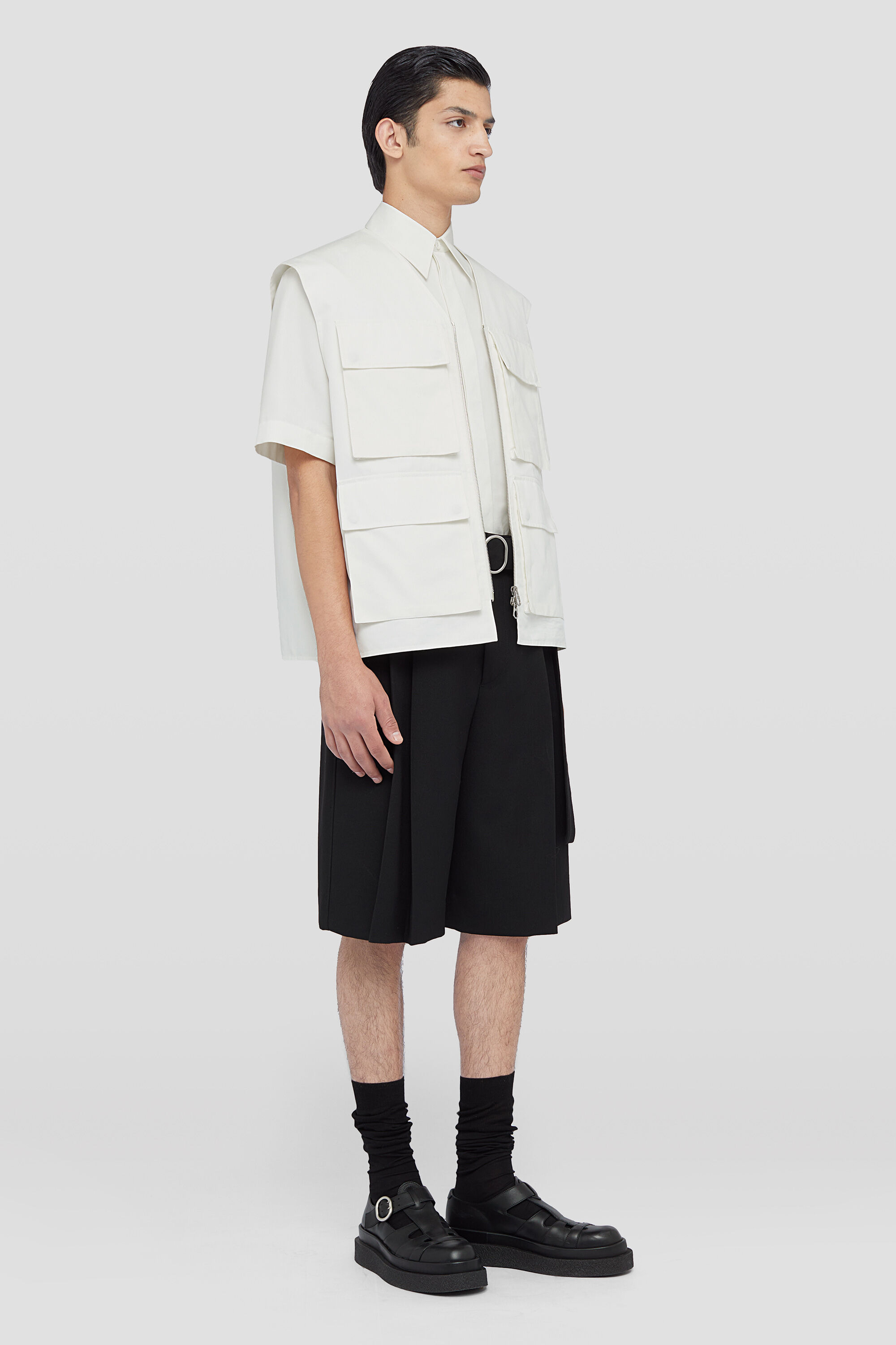 Zip-up Vest - 3