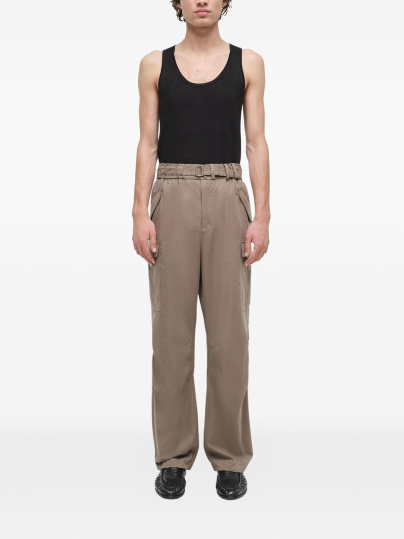 SIMKHAI Garrett wide-leg cargo trousers outlook