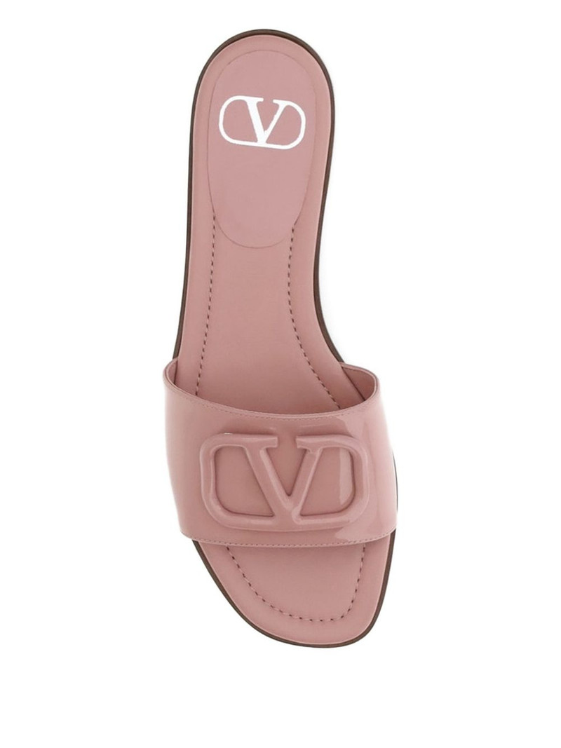 VLogo Signature flat sandals 4