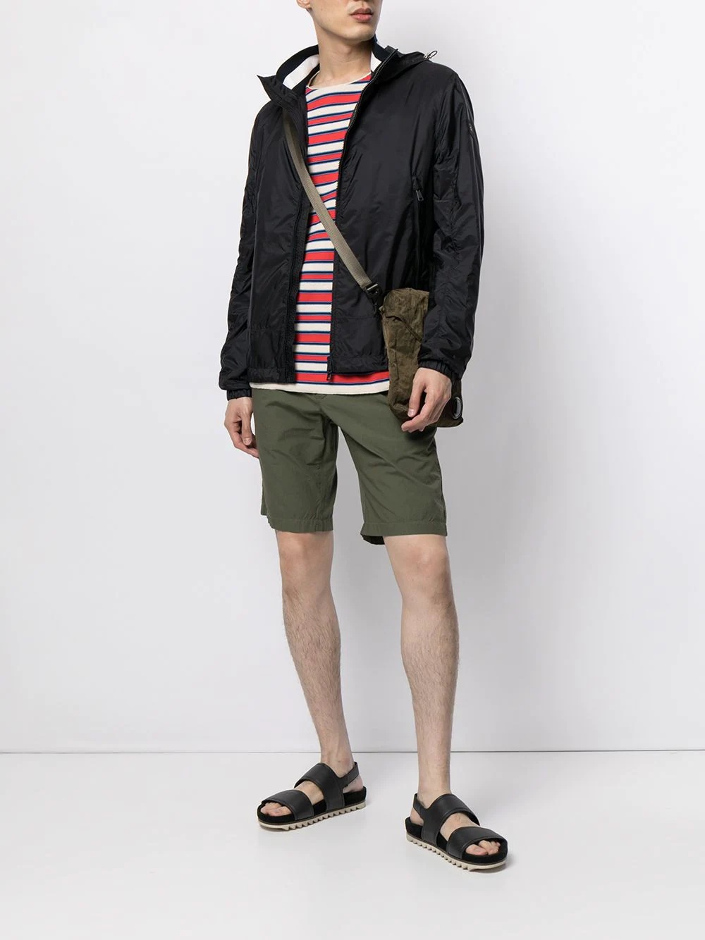 knee-length chino shorts - 2