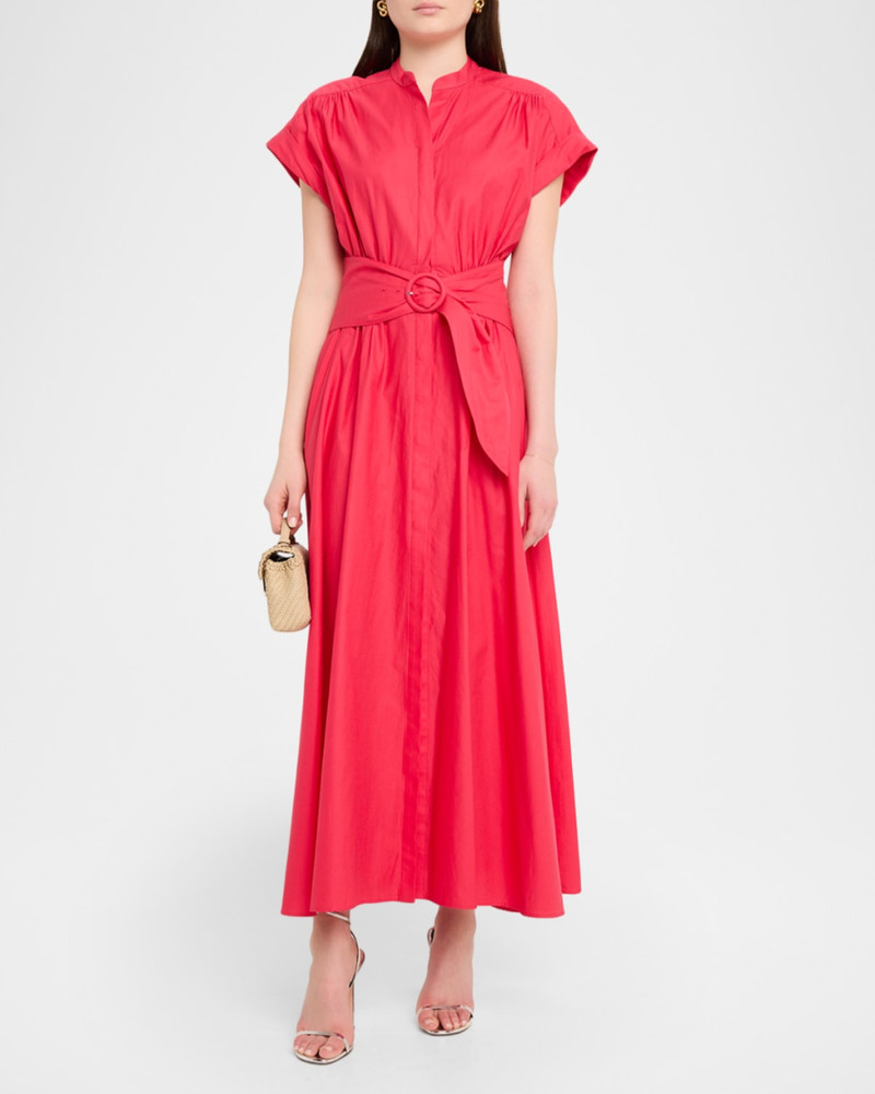 SALONI Neesha Short-Sleeve Cotton Maxi Dress outlook