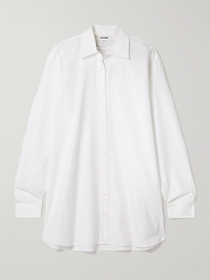 Oversized Cotton-poplin Shirt 1