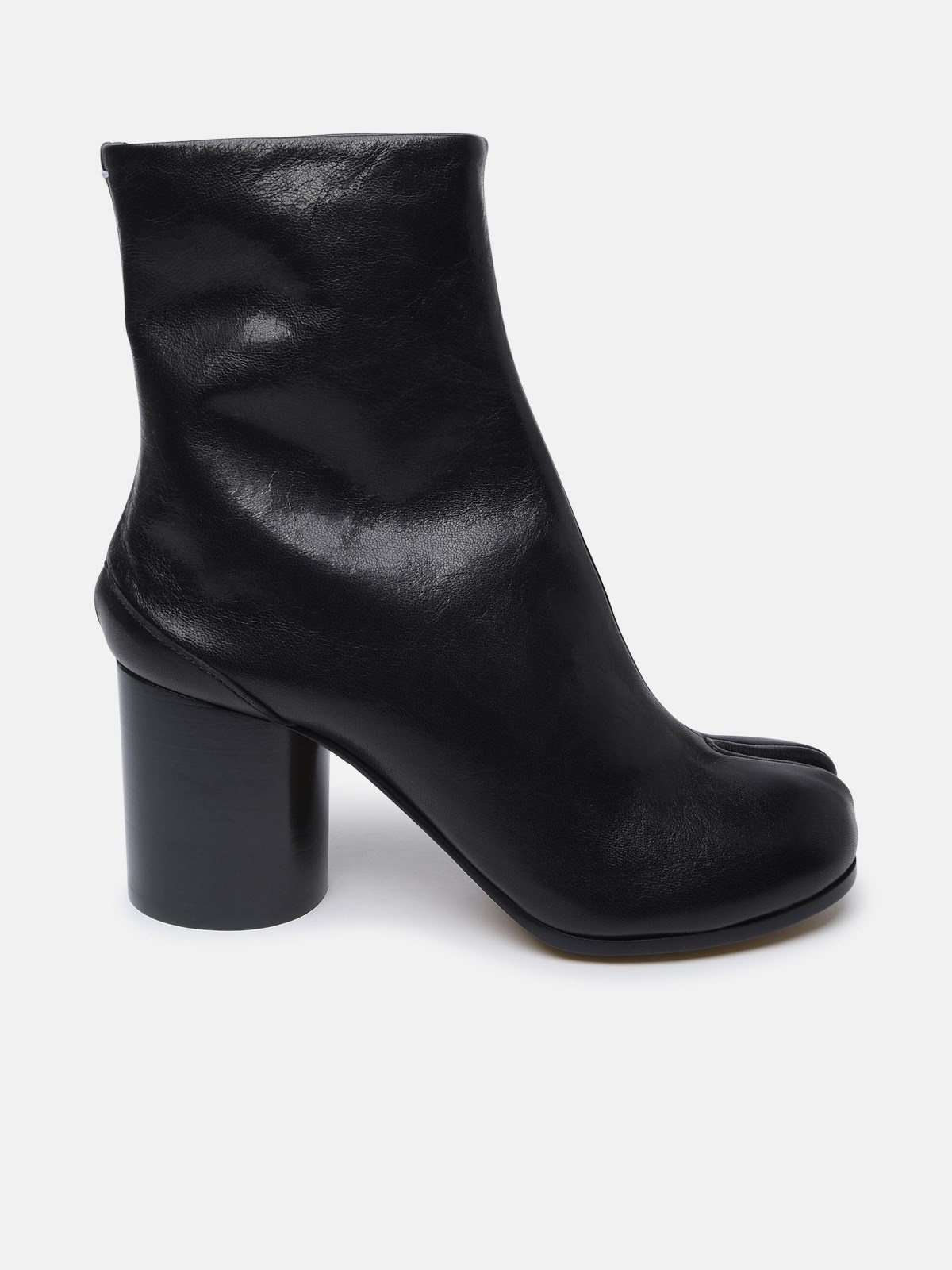LEATHER TABI ANKLE BOOTS - 1