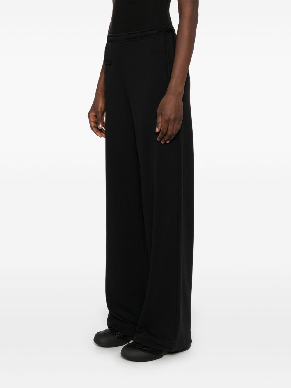 logo-embroidered track pants - 3