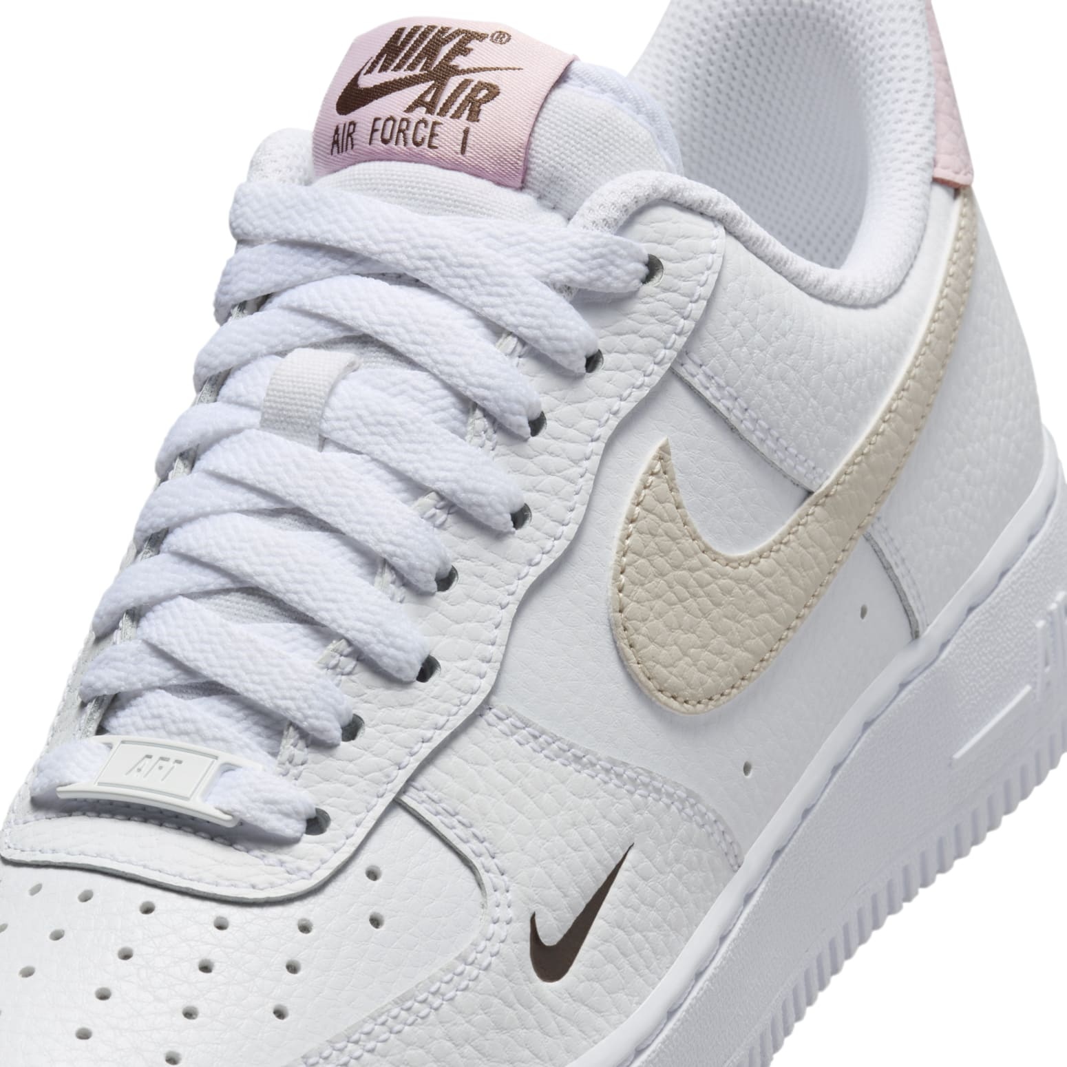 (WMNS) Nike Air Force 1 '07 'White Light Orewood Pink' HF9992-100 - 7