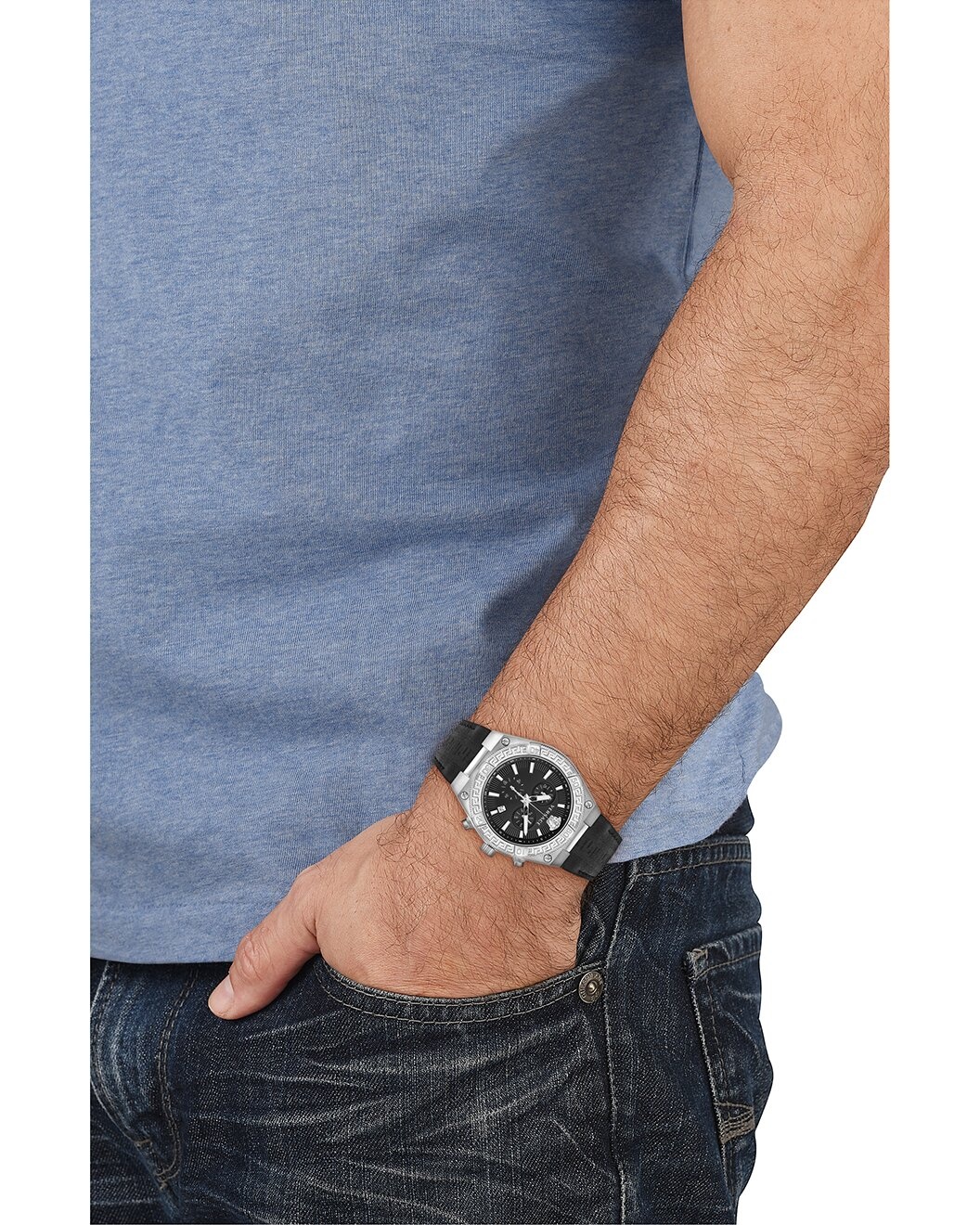 Versace Men's V-Sporty Greca Watch - 3