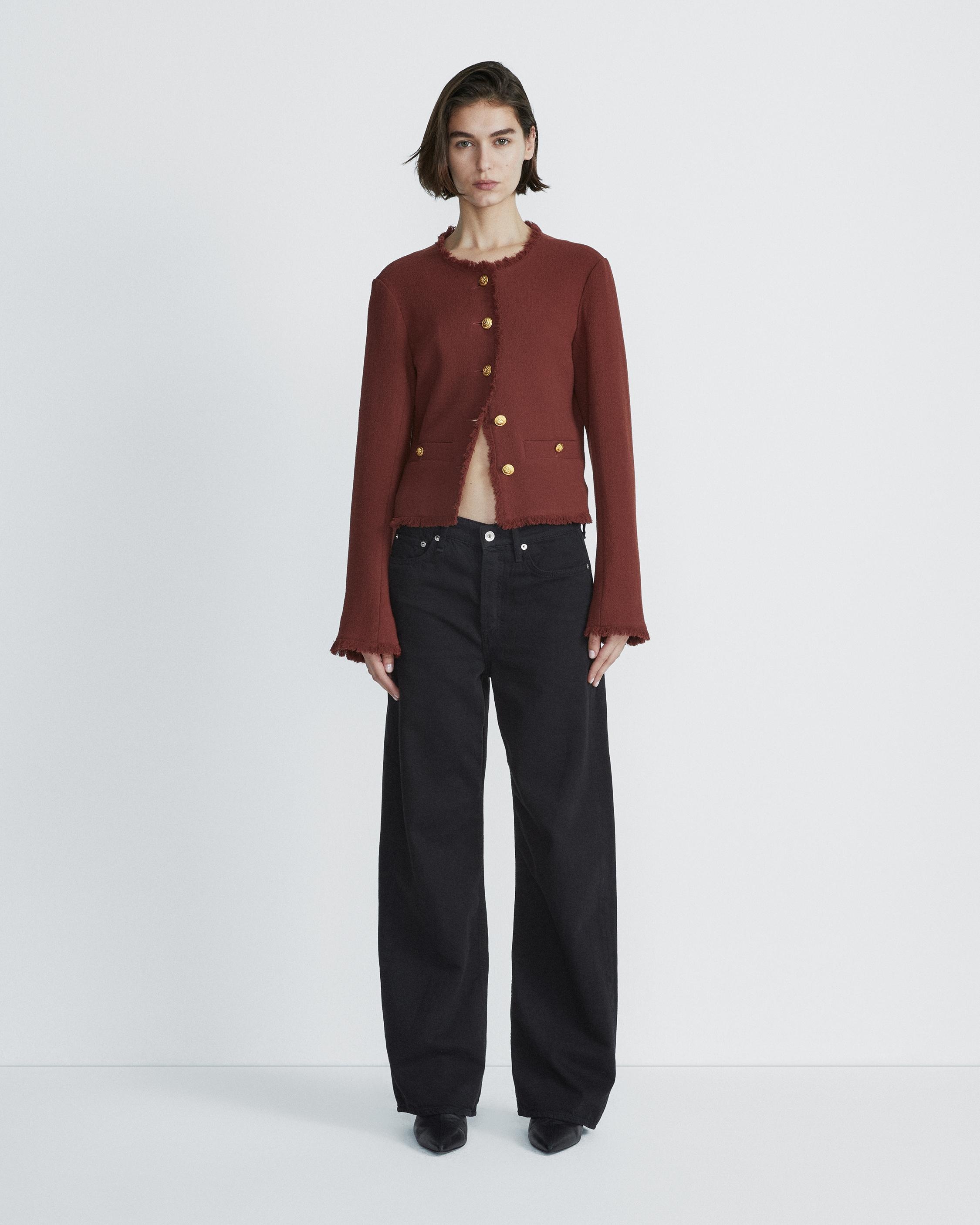 Carmen Wool Jacket
Classic Fit Jacket - 3