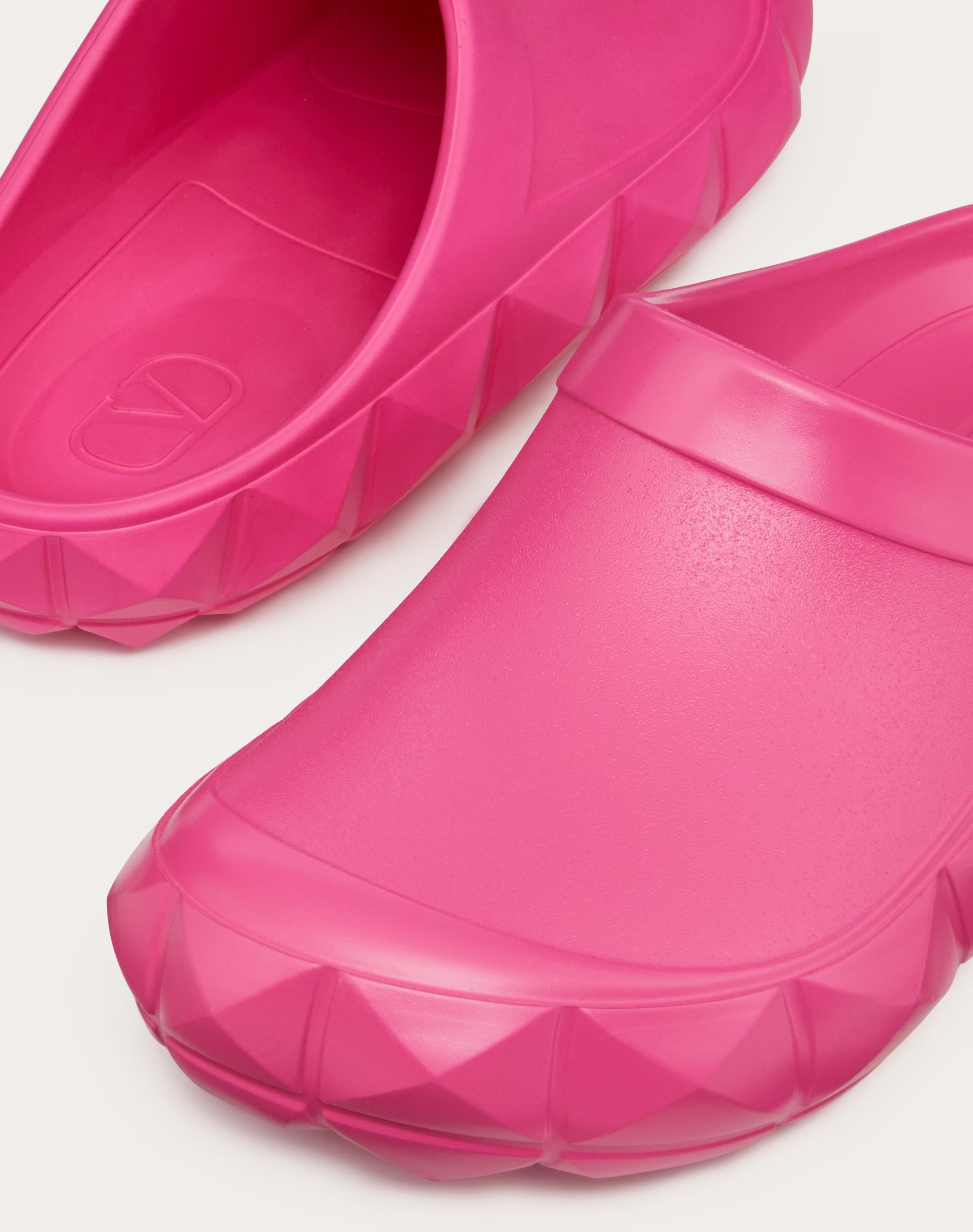 ROMAN STUD TURTLE RUBBER CLOG - 5
