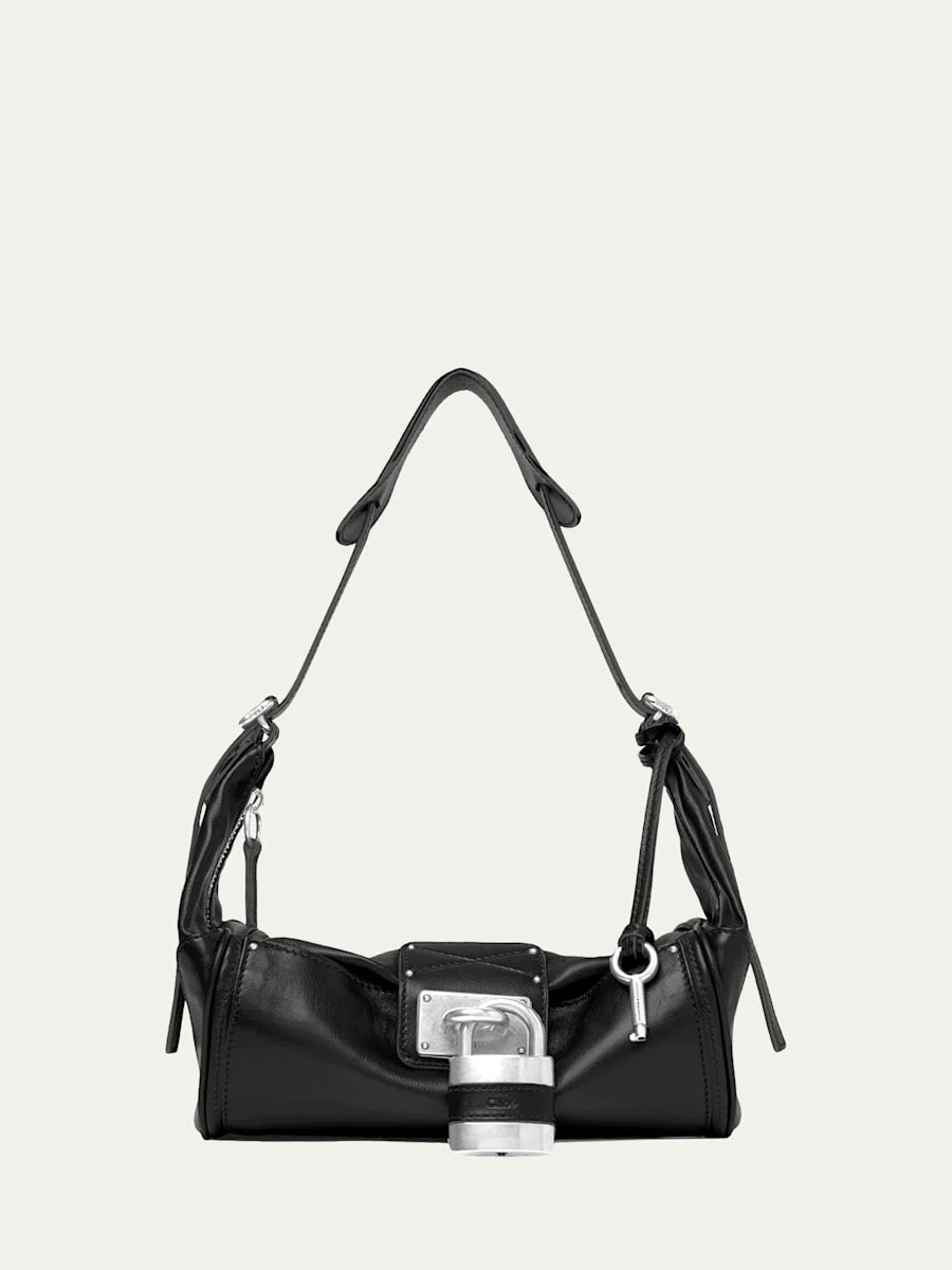 Paddington Leather Hobo Shoulder Bag - 1