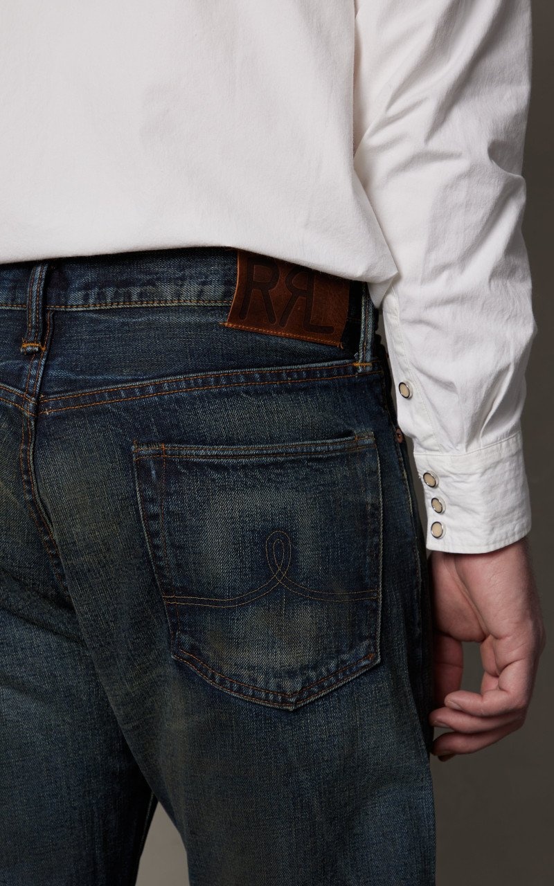 VINTAGE 5-POCKET JEAN GIVINS WASH - 8