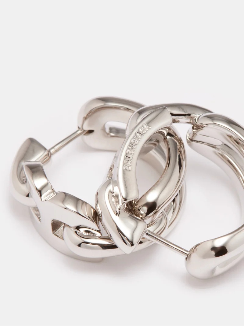 B-chain earrings - 4