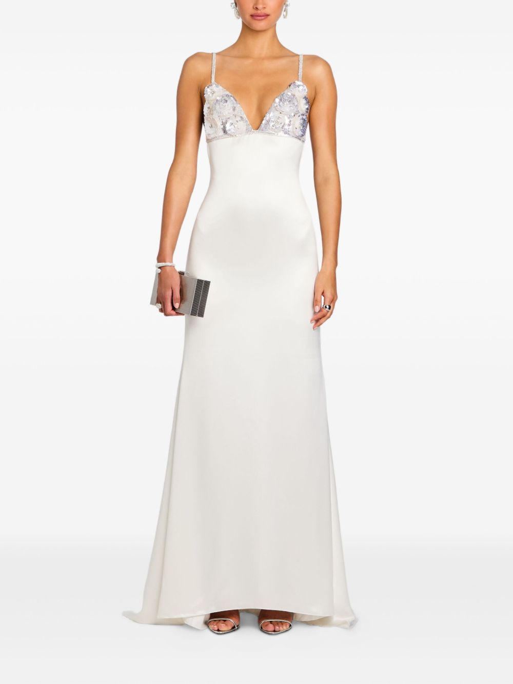 Oline sequin-embellished maxi dress - 2