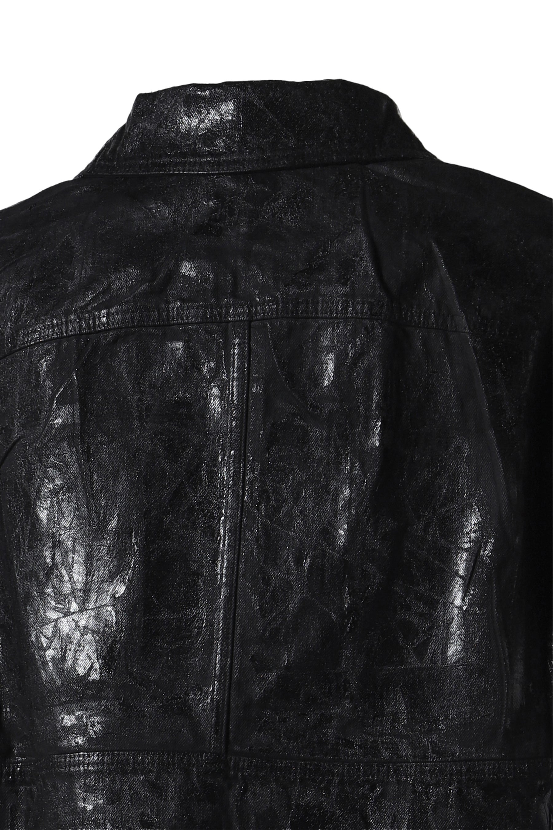 CROPPED JUMBO WORKER JKT / BLK - 5
