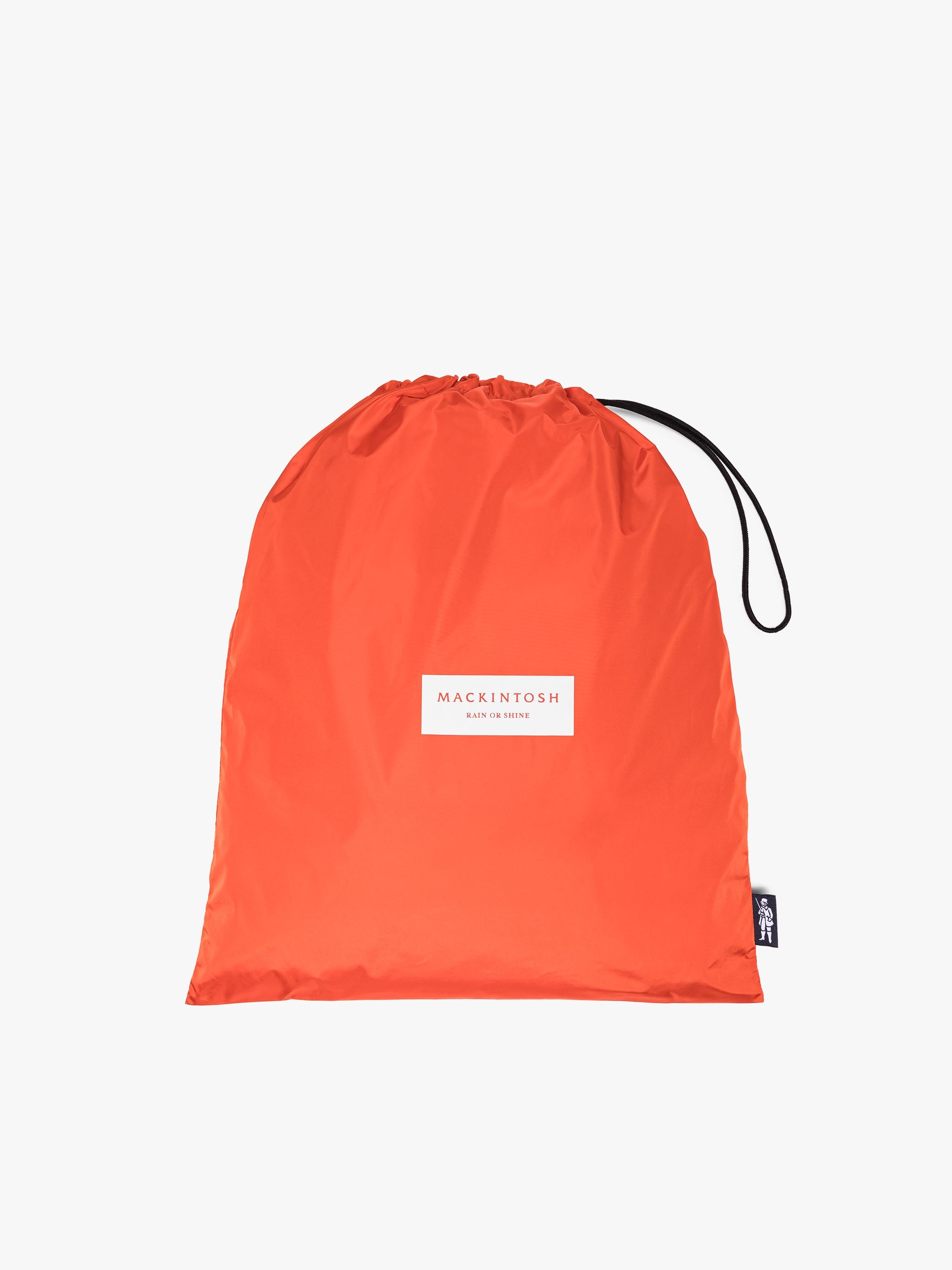 TEEMING ORANGE NYLON PACKABLE COACH JACKET - 7