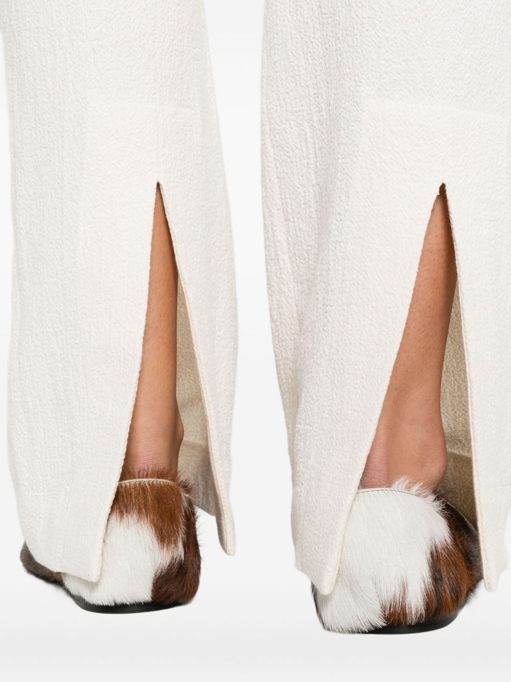Shera back-slit trousers - 5