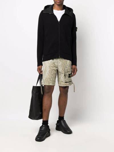 Stone Island graphic-print shorts outlook