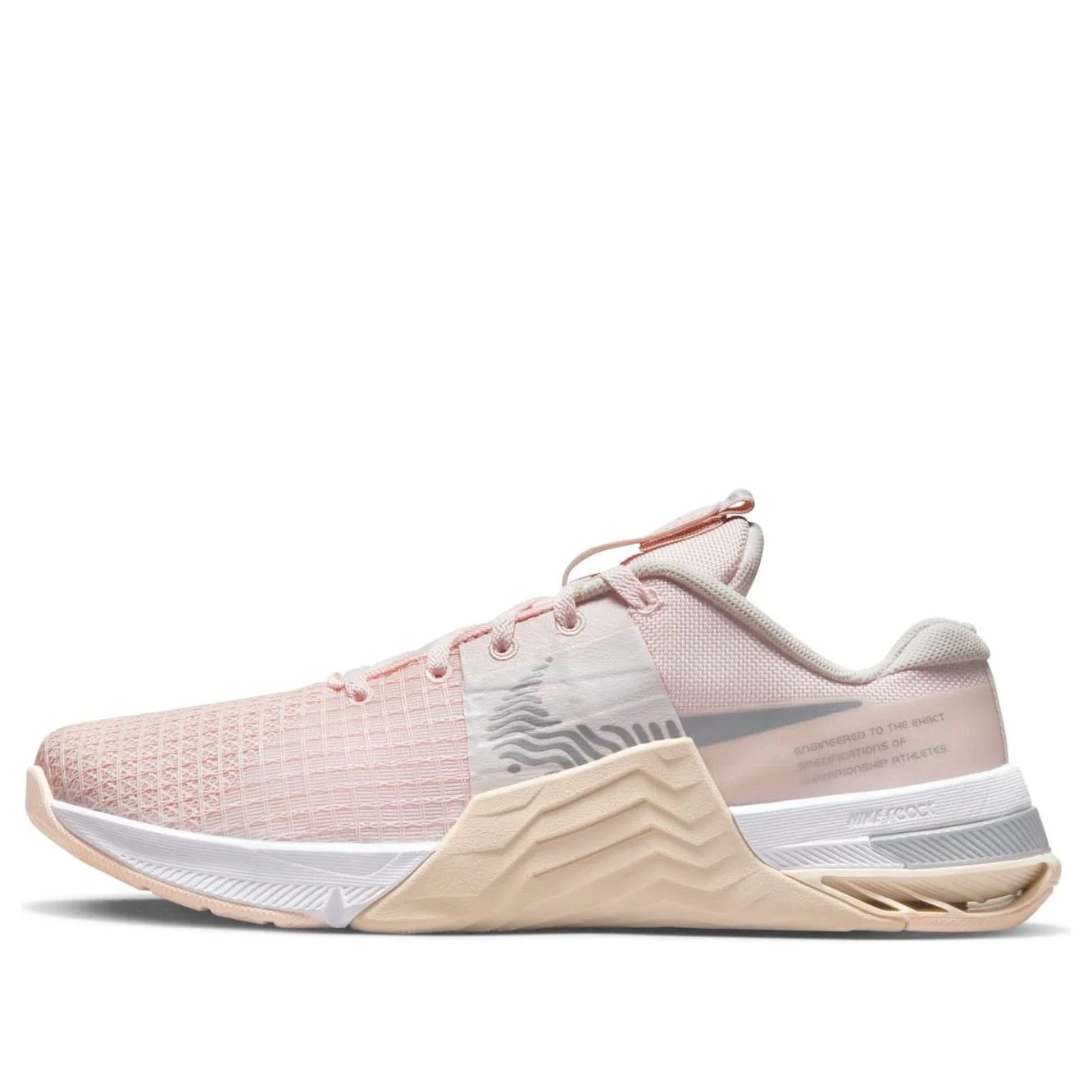 (WMNS) Nike Metcon 8 'Light Soft Pink Metallic Silver' DZ4702-600 - 1