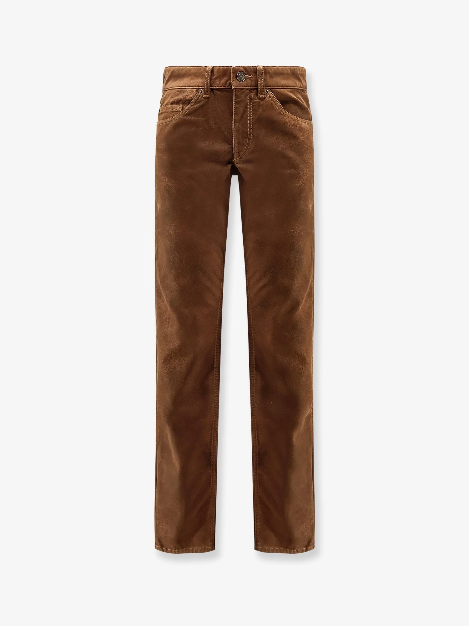Marant Etoile Kelsie Leather-Alternative Material Trousers - 1