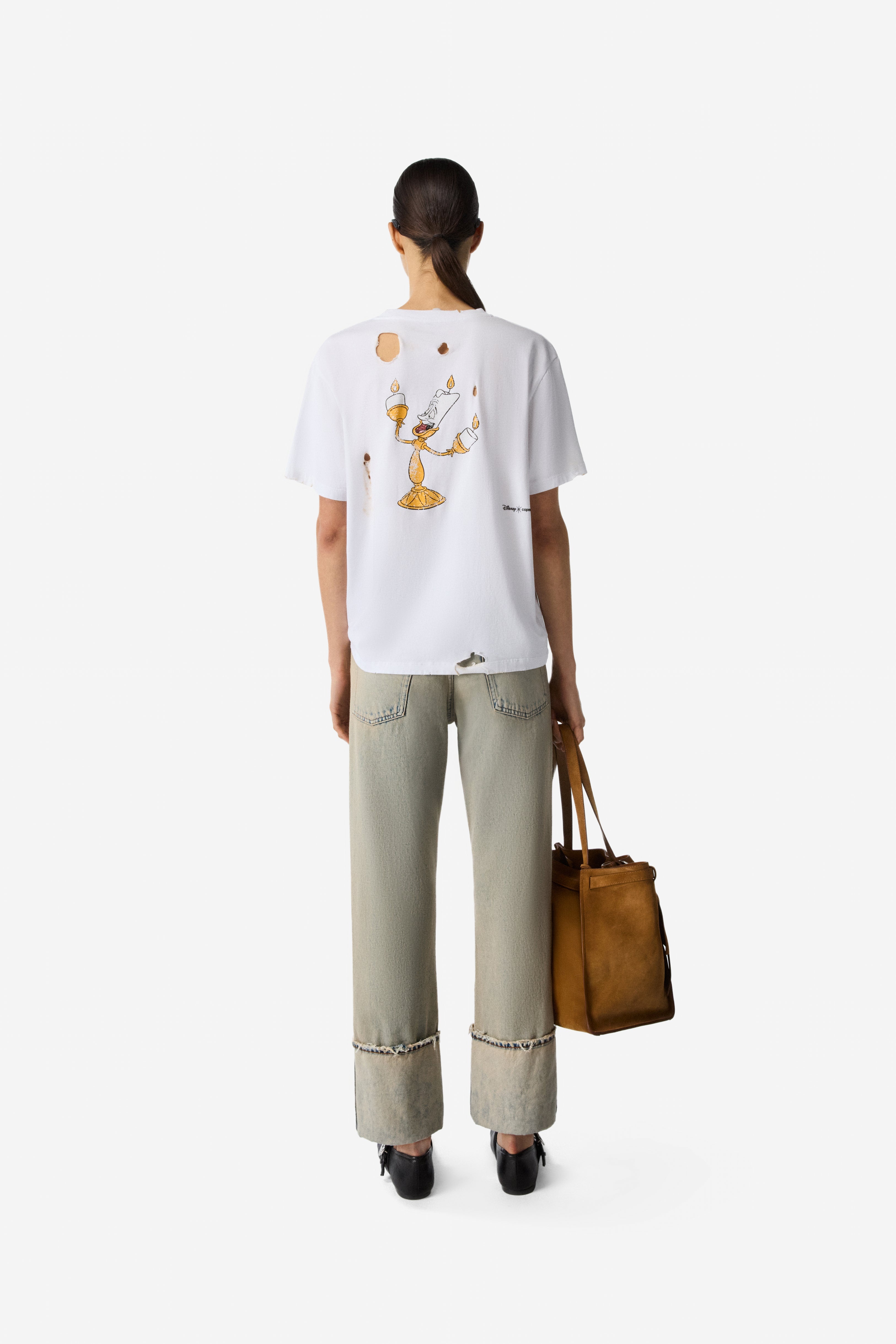 Disney X Coperni Burned By You Before Boxy T-Shirt - 4