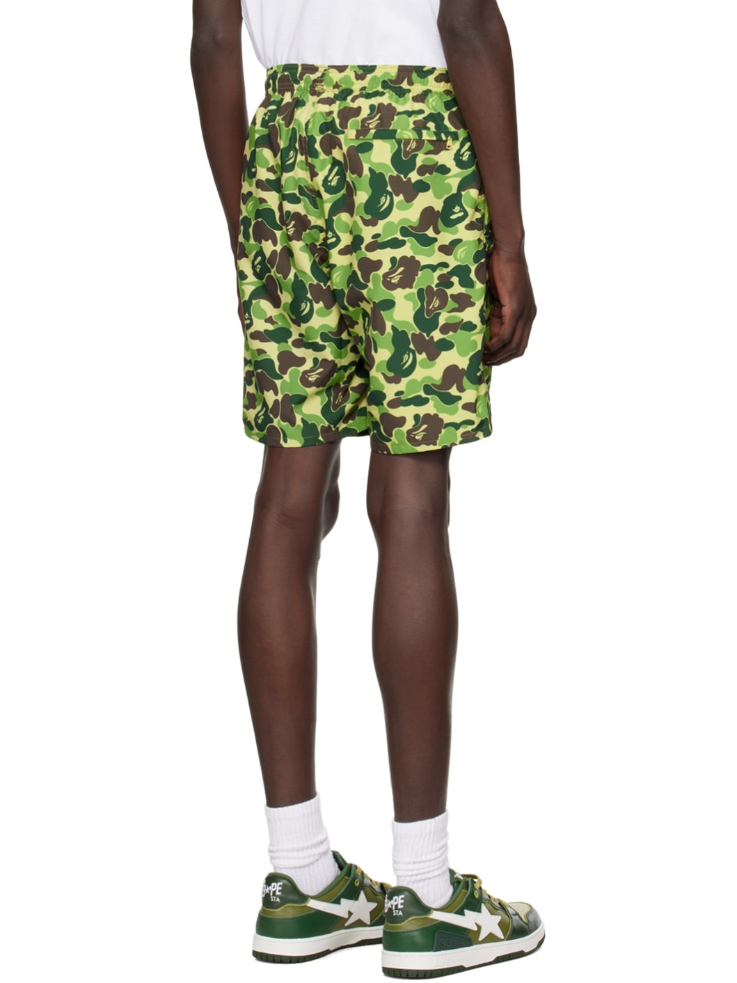 Green ABC Camo Shorts - 3