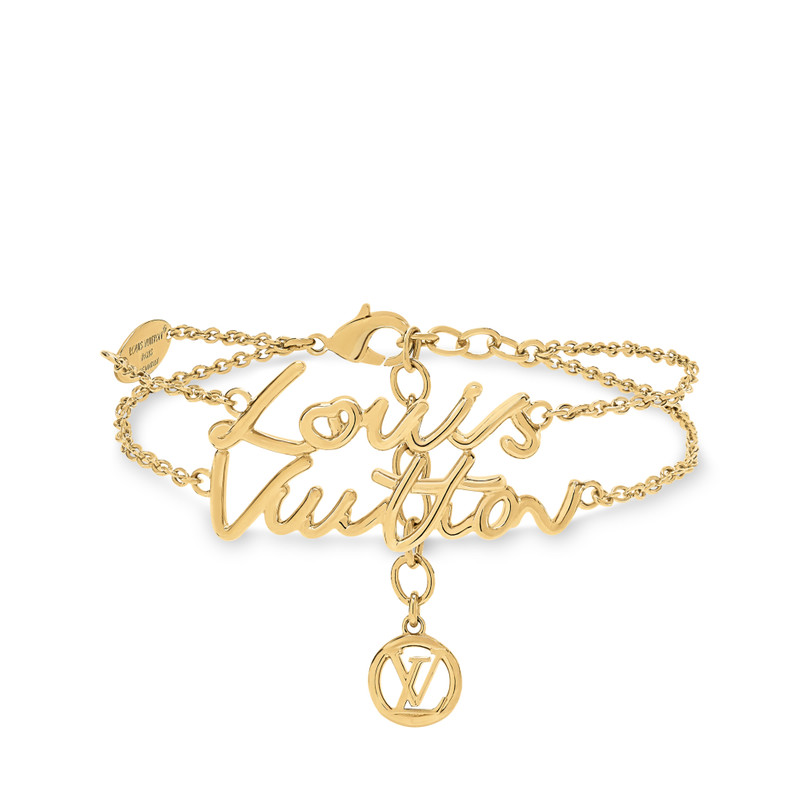 LV Script Bracelet 1