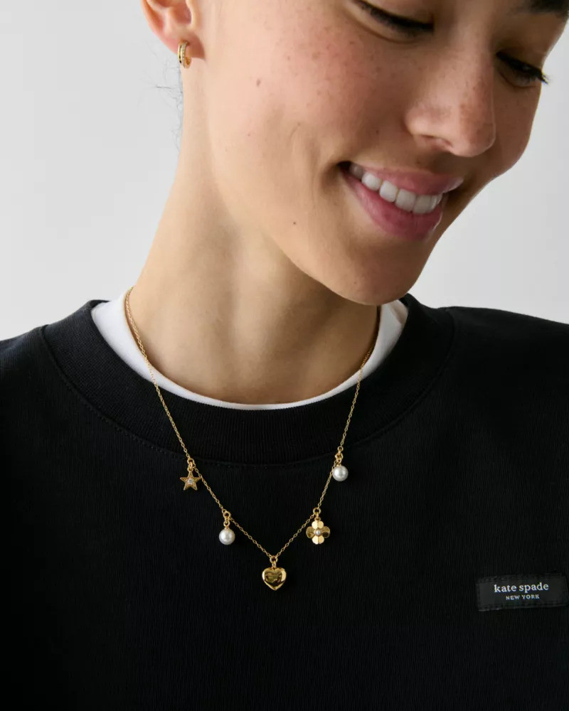 kate spade Charm Necklace outlook