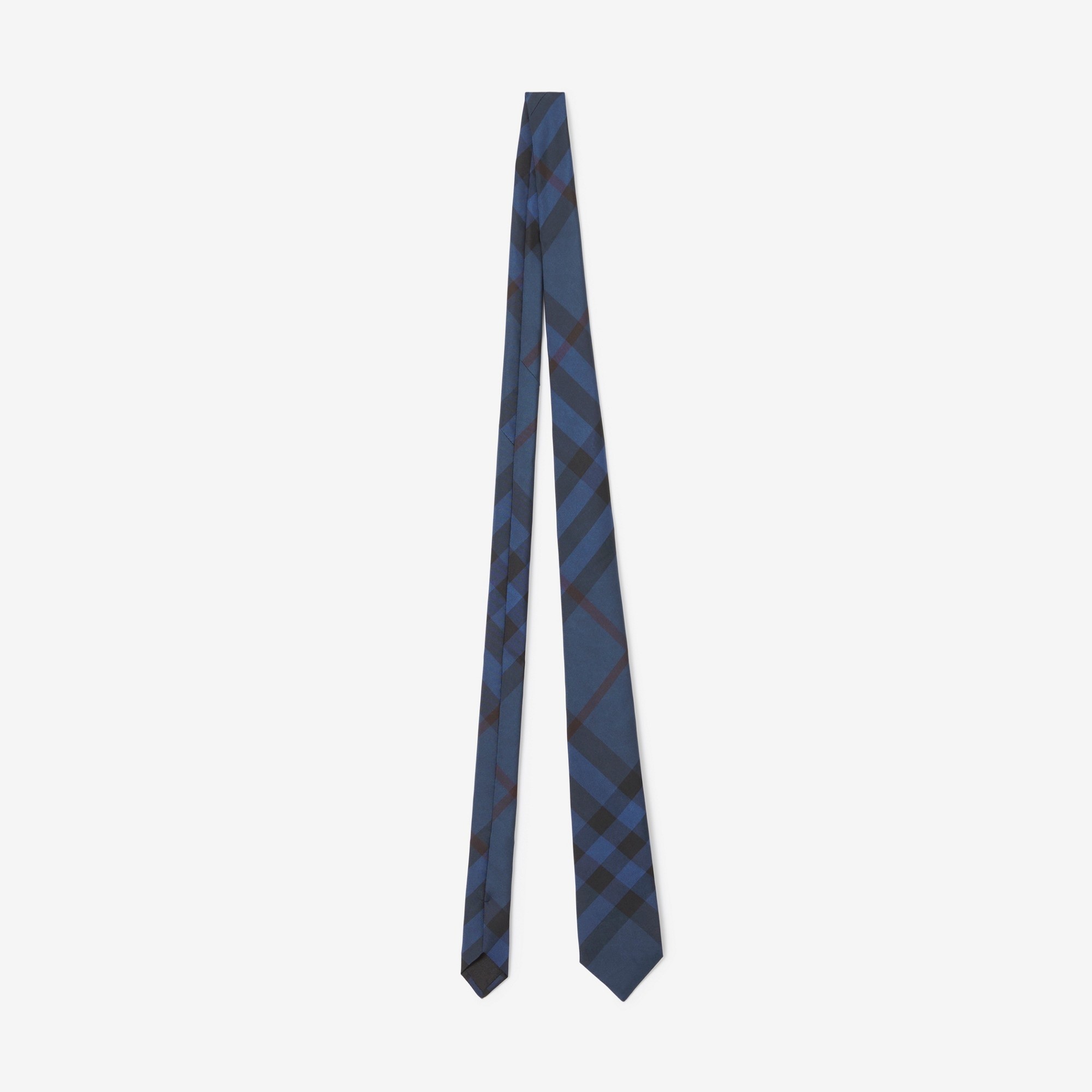 Check Silk Tie - 1