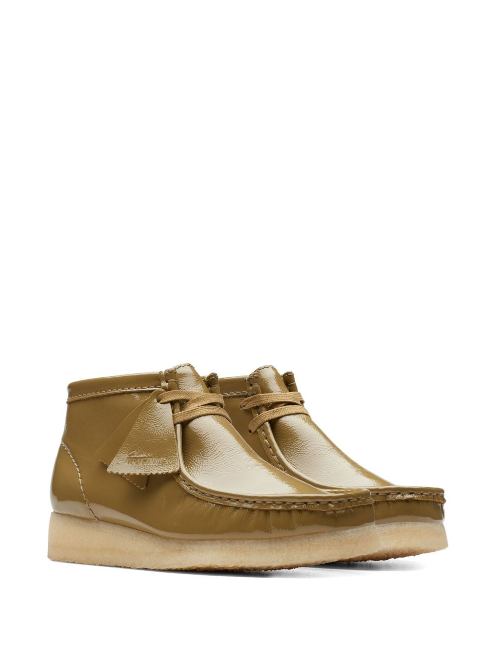 Wallabee patent leather boots - 2