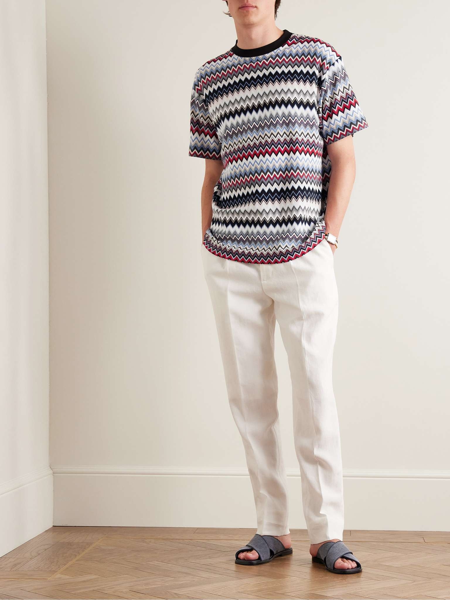 Striped Cotton T-Shirt - 2