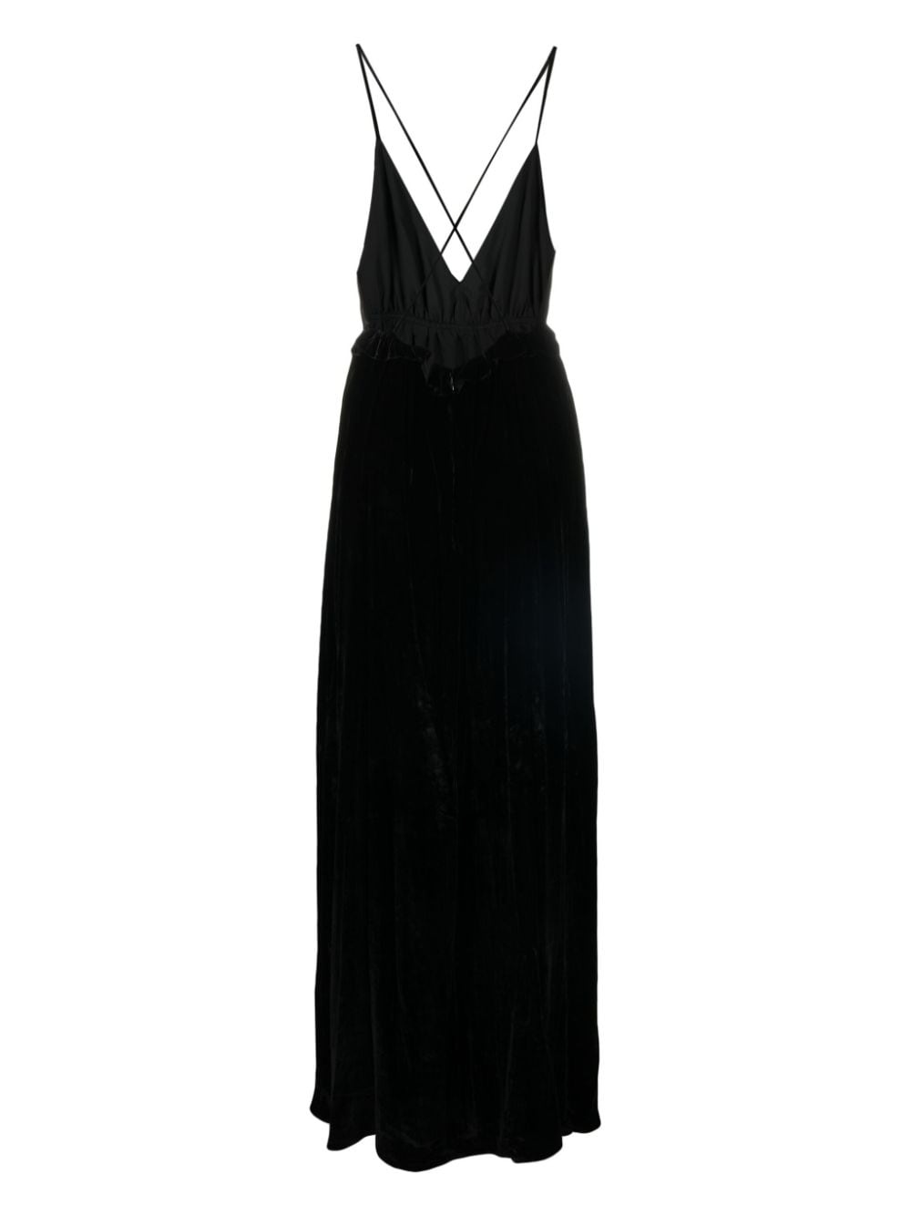 ULLA JOHNSON Lavinia velvet maxi dress | REVERSIBLE