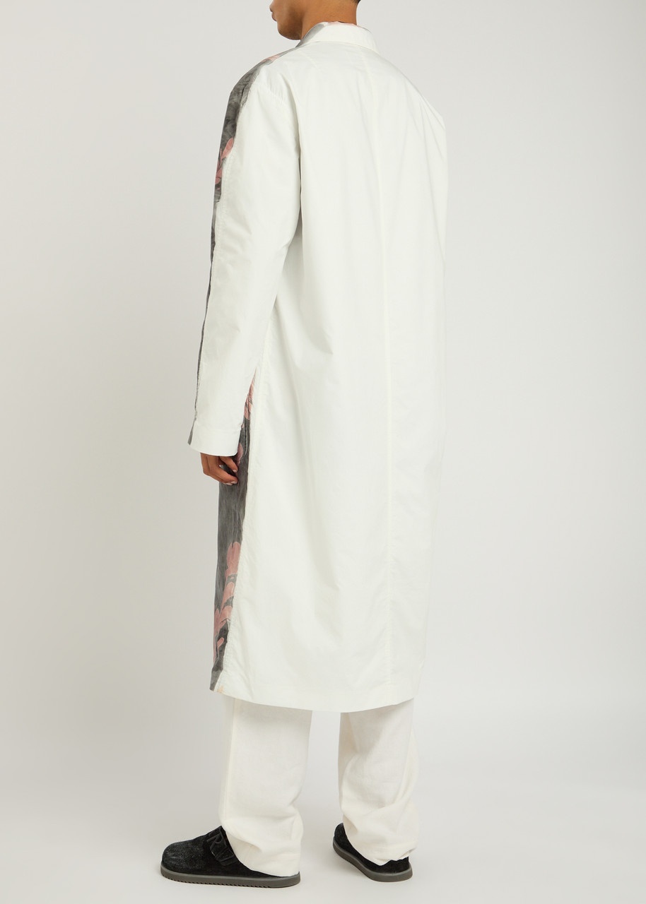 Dries Van Noten Reuben Printed Cotton-poplin Coat - 3