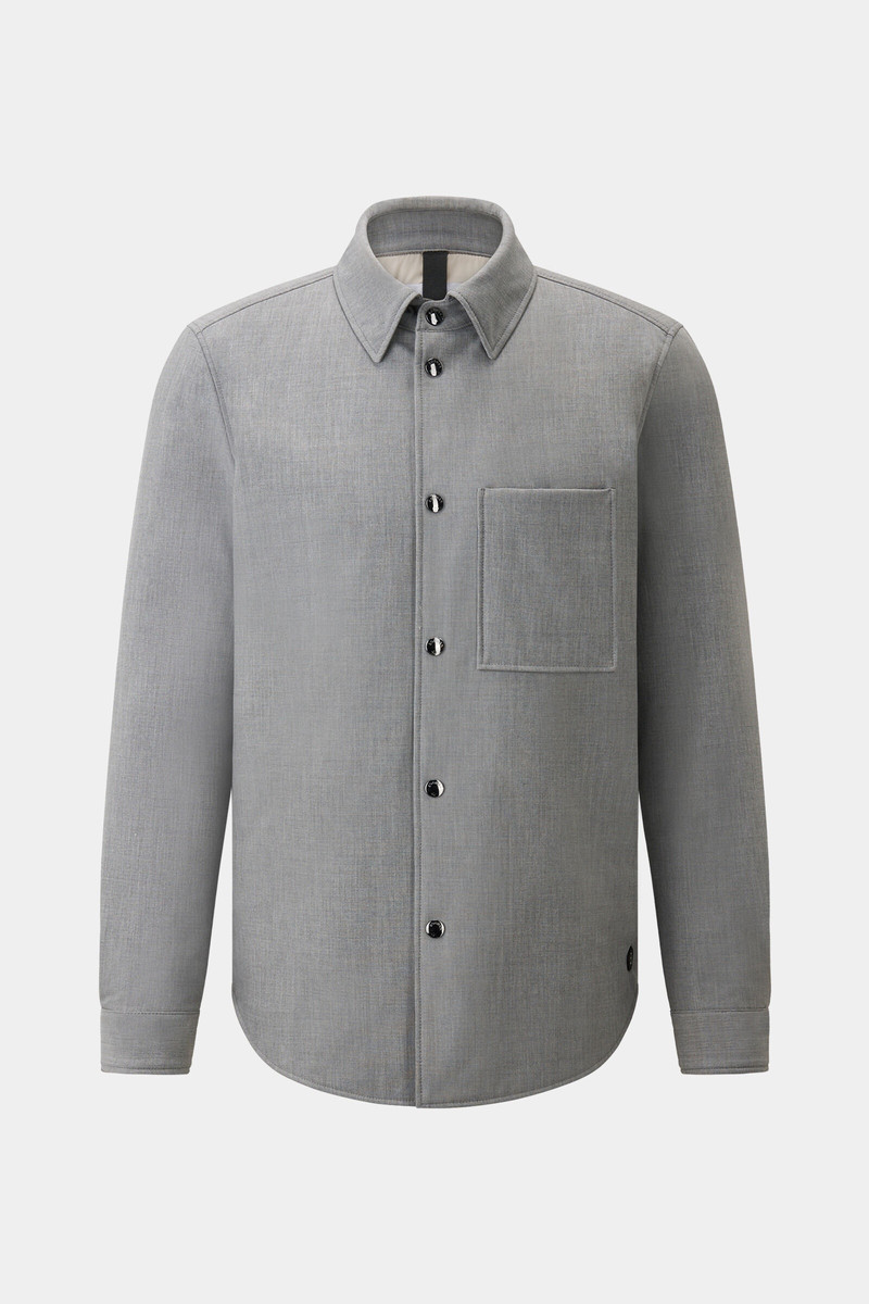 Olli Overshirt in Light gray 1
